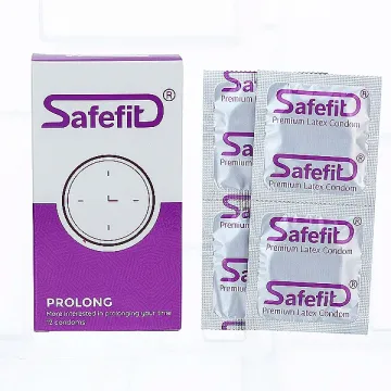 Bao cao su SafefitD Prolong hỗ trợ kéo dài cuộc yêu