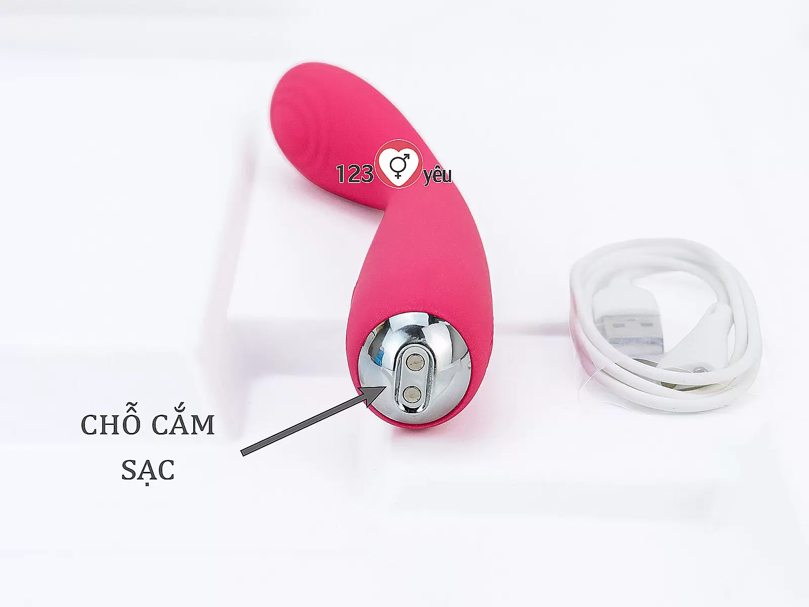 Máy massage ngón tay Svakom Iris 5 chế độ pin