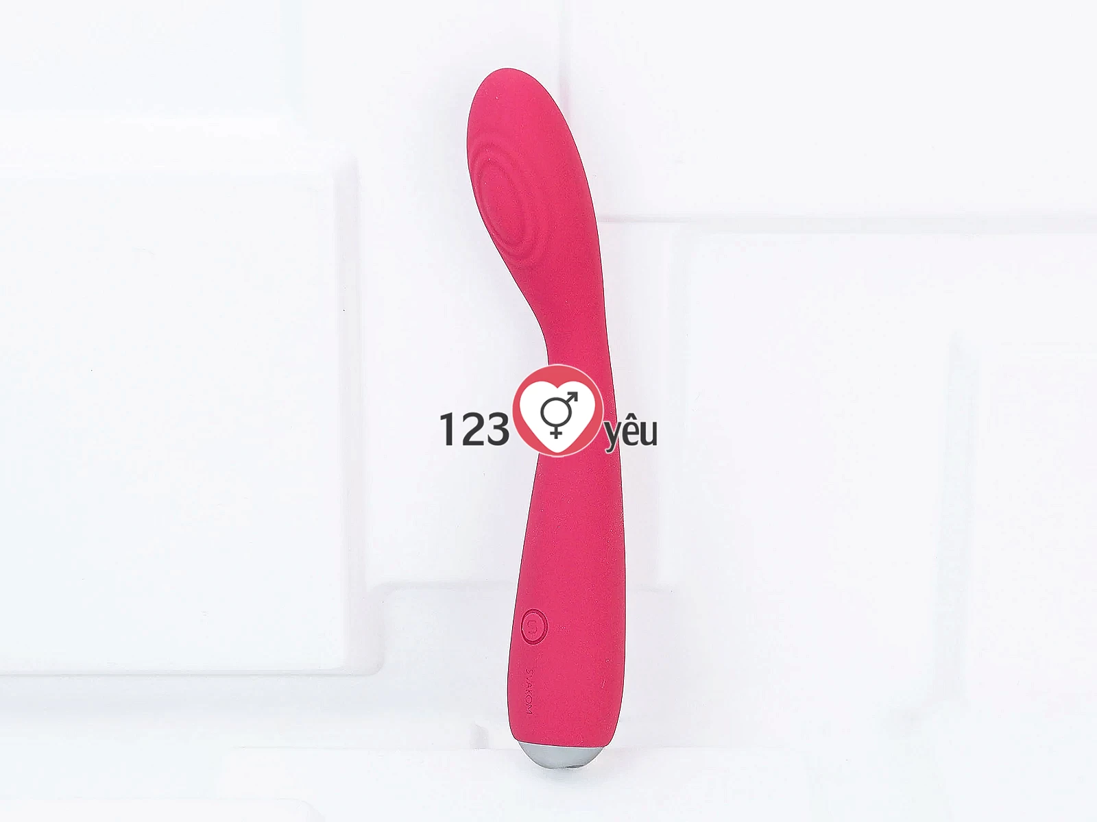Máy massage ngón tay Svakom Iris 5 chế độ pin