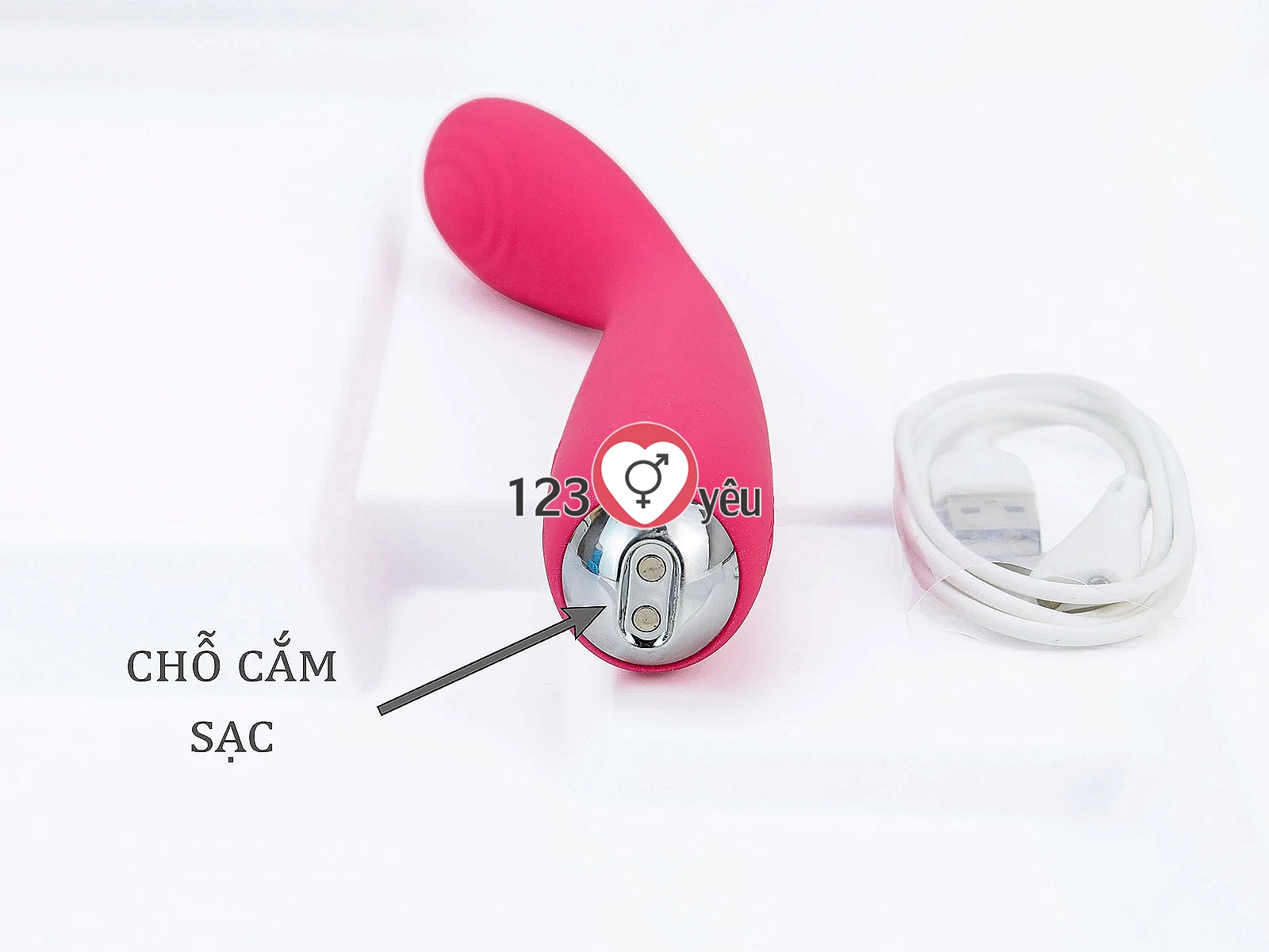 Máy massage ngón tay Svakom Iris 5 chế độ pin