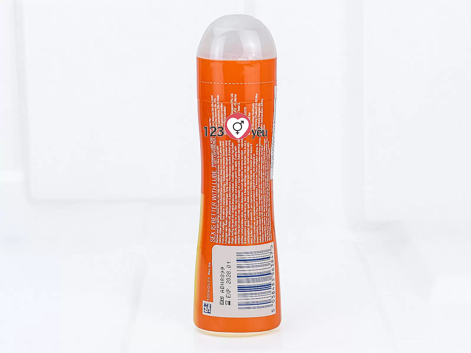 Gel bôi trơn gốc nước Durex Play Warming Lube mang lại cảm giác ấm , dịu nhẹ