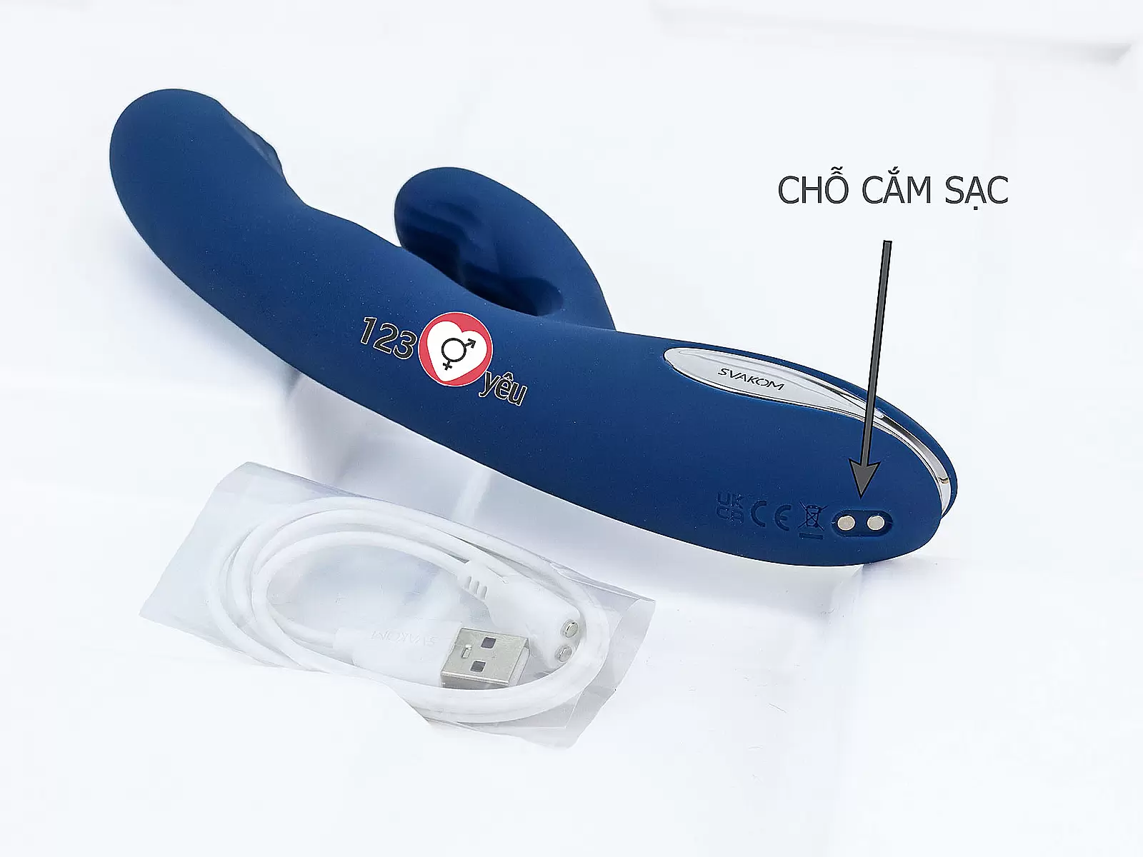 Máy mát xa điểm G Svakom Aylin rung bi xoay chuẩn USA