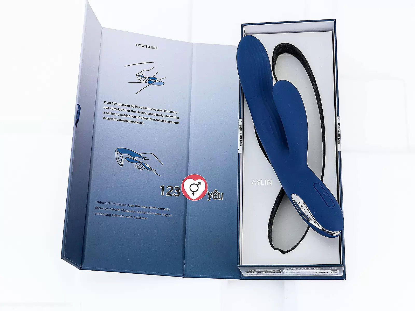 Máy mát xa điểm G Svakom Aylin rung bi xoay chuẩn USA