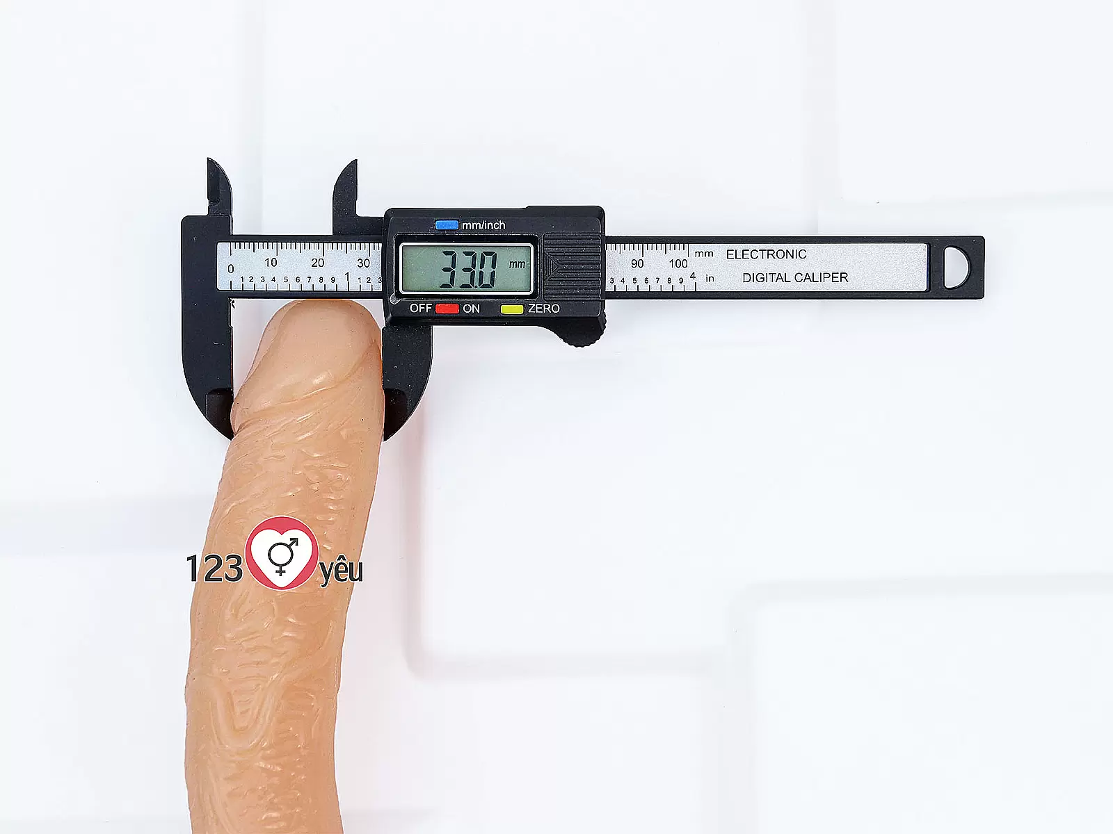 Dương vật giả 2 đầu silicon size trung