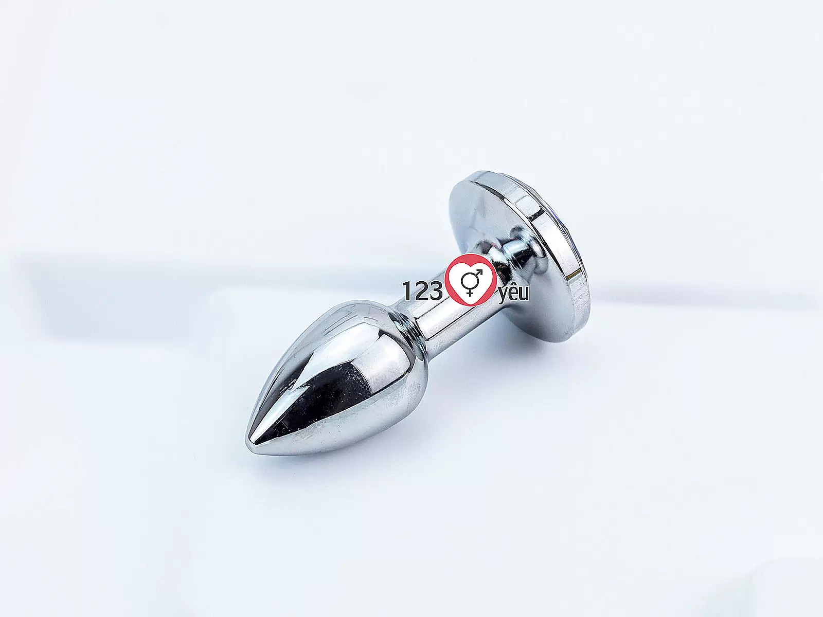 Sextoy kích hậu Inox mini có đế nhiều màu sắc