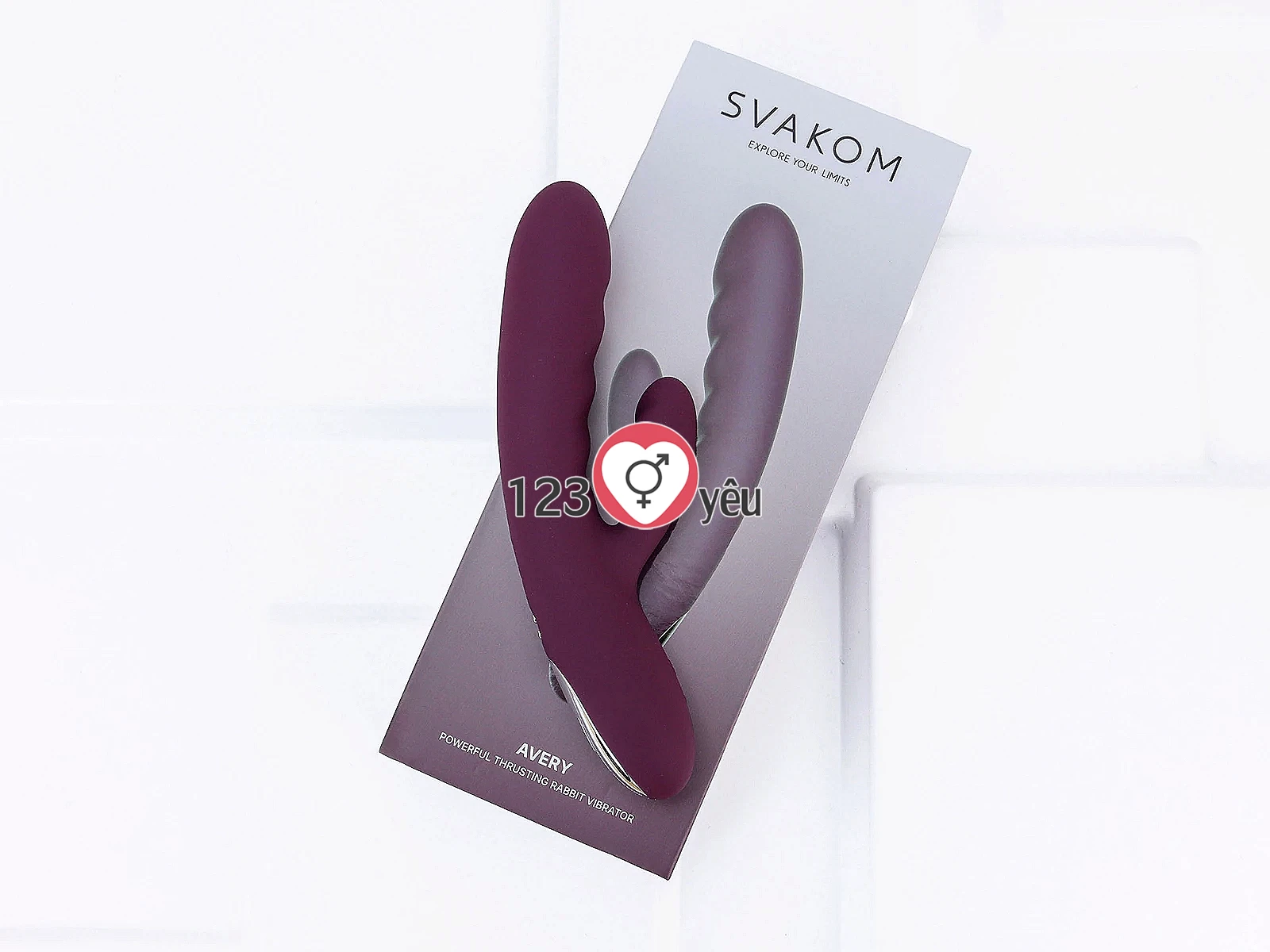 Máy mát xa điểm G Svakom Avery rung thụt chuẩn USA