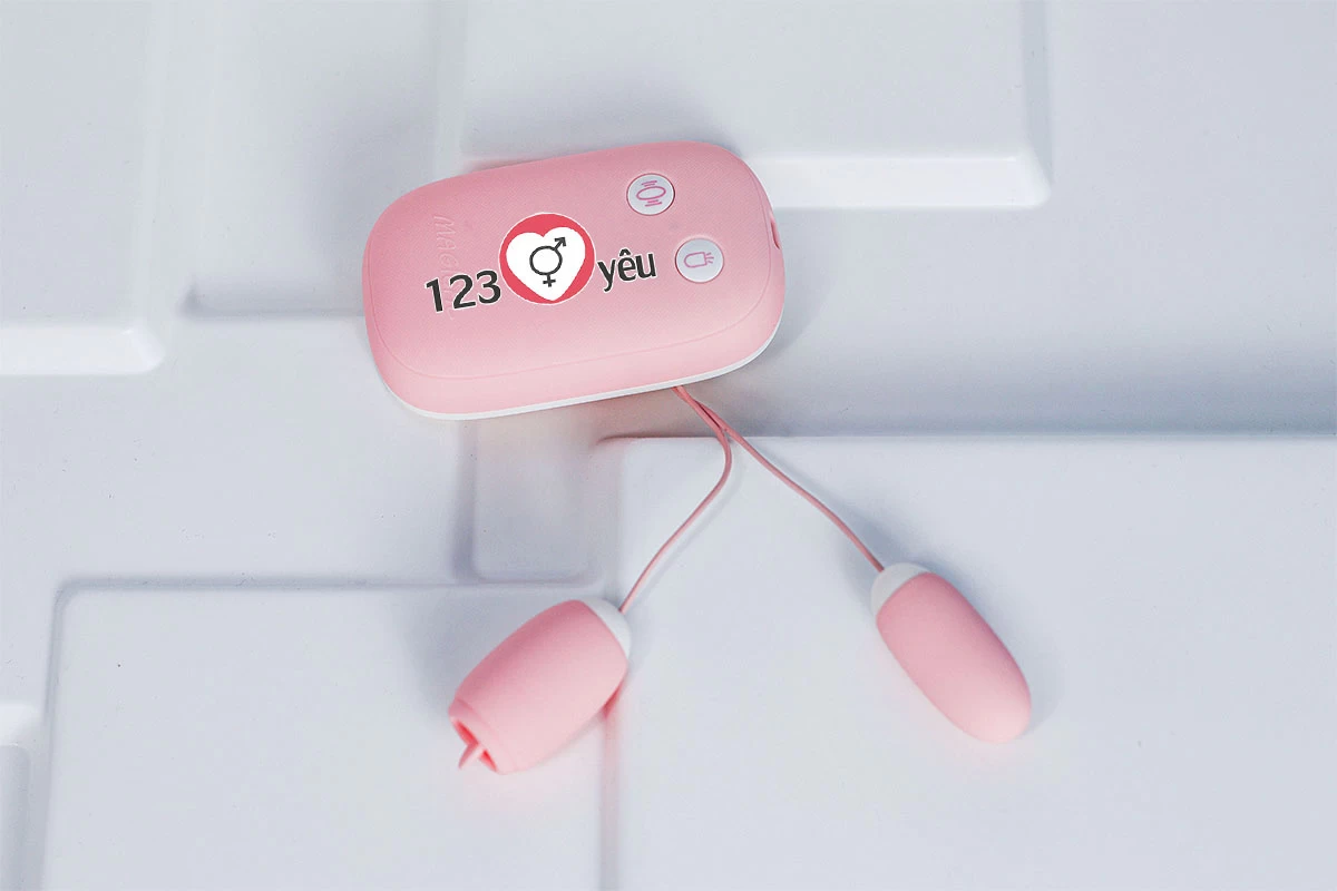 Trứng rung Vibrator Magic Box có lưỡi liếm