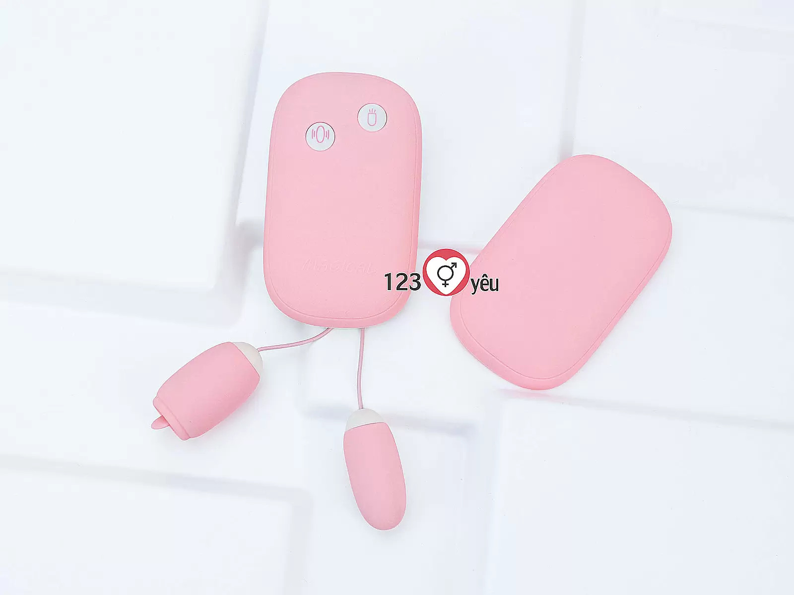 Trứng rung Vibrator Magic Box có lưỡi liếm