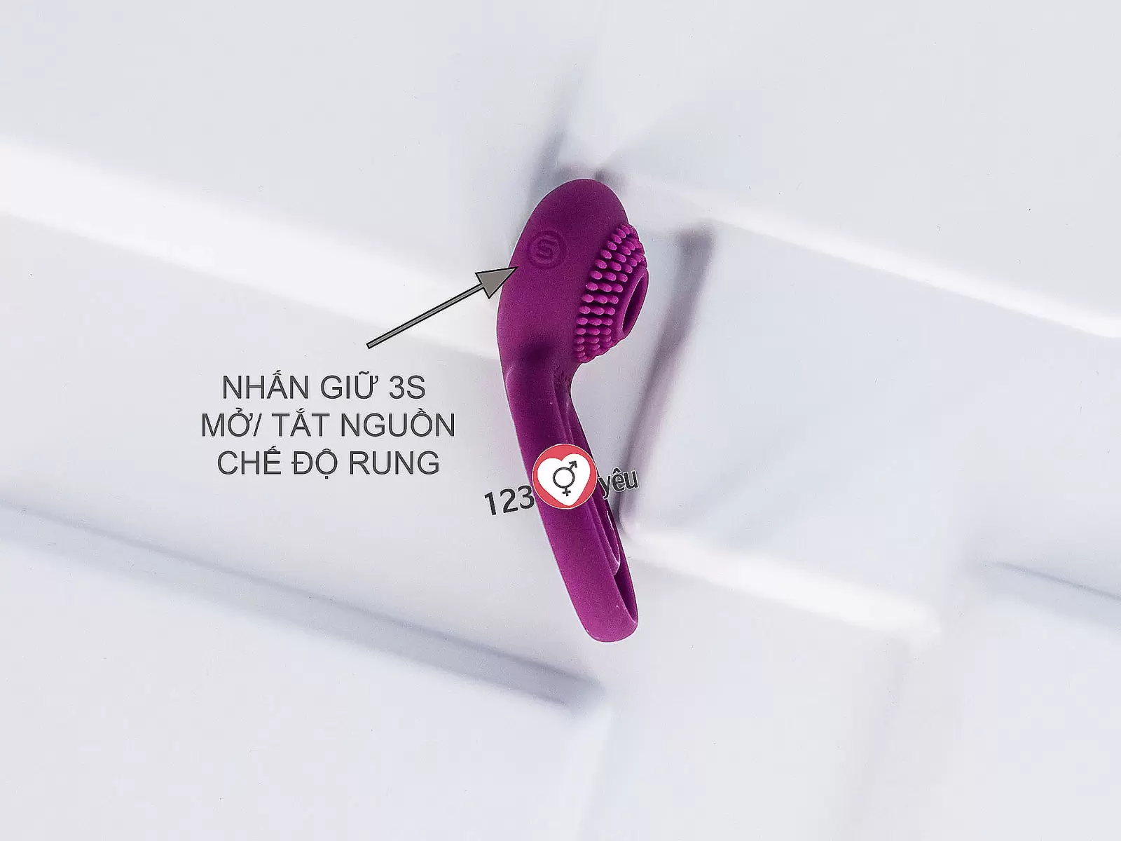 Vòng rung tình yêu Svakom Tammy 5 chế độ rung pin sạc hàng USA