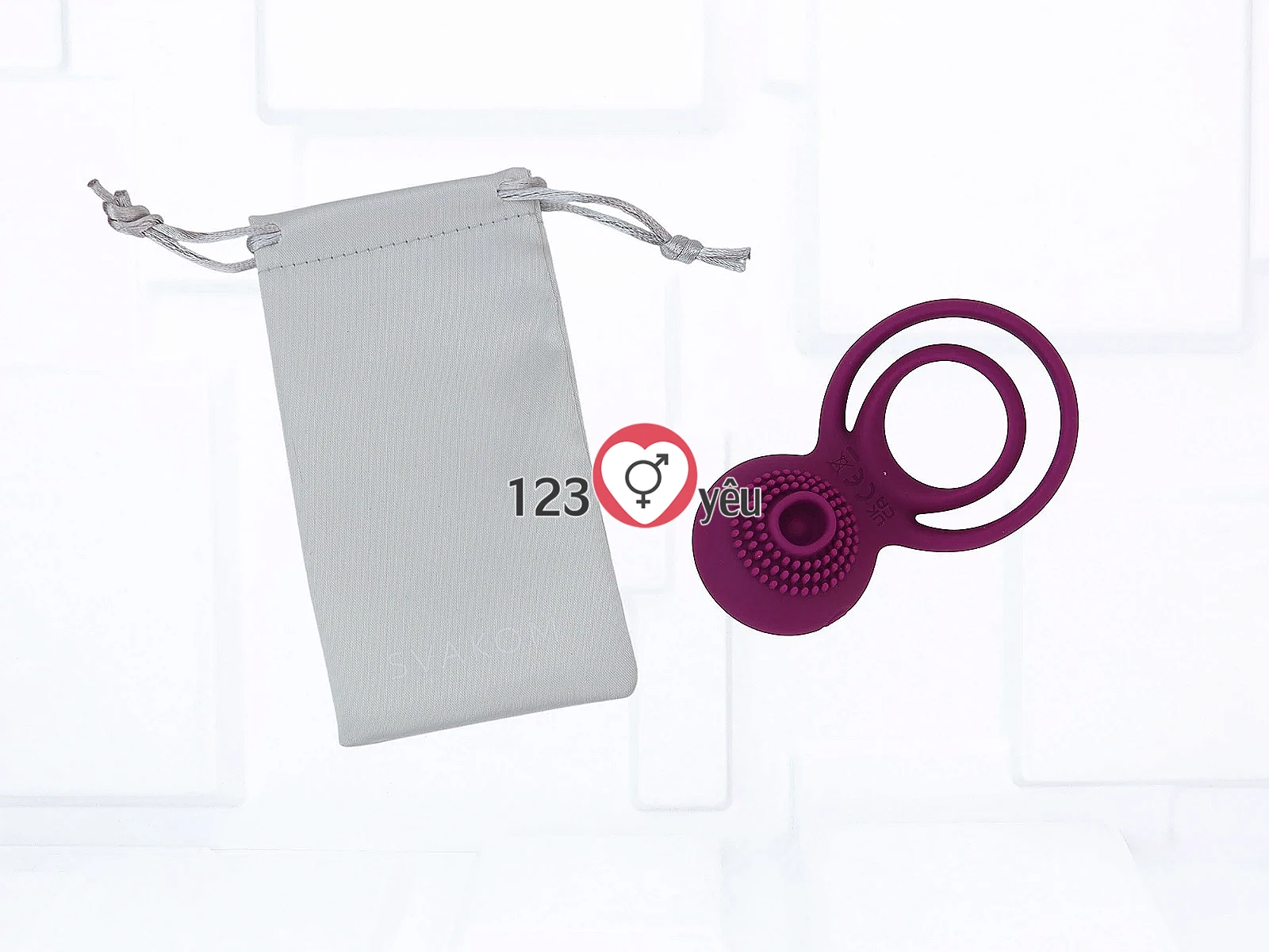 Vòng rung tình yêu Svakom Tammy 5 chế độ rung pin sạc hàng USA