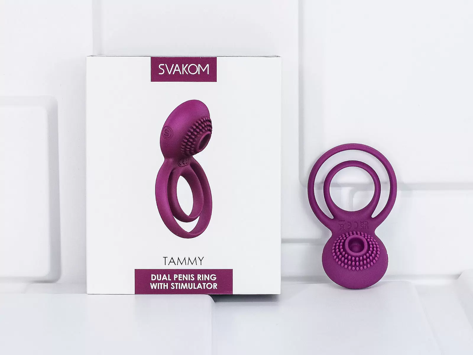 Vòng rung tình yêu Svakom Tammy 5 chế độ rung pin sạc hàng USA