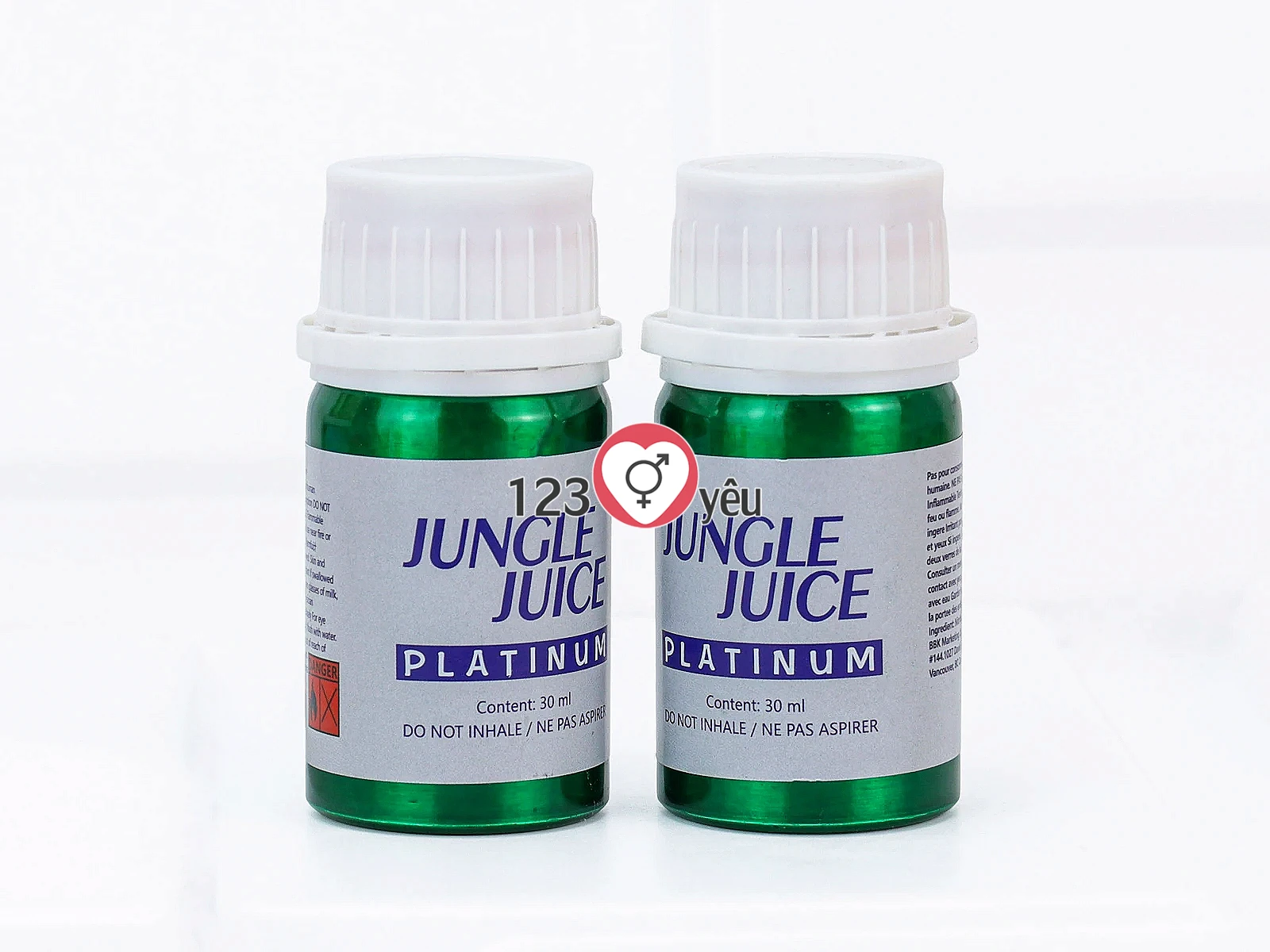 Chai hít khô Jungle Juice Platinum tăng cảm giác phêu và phấn khích