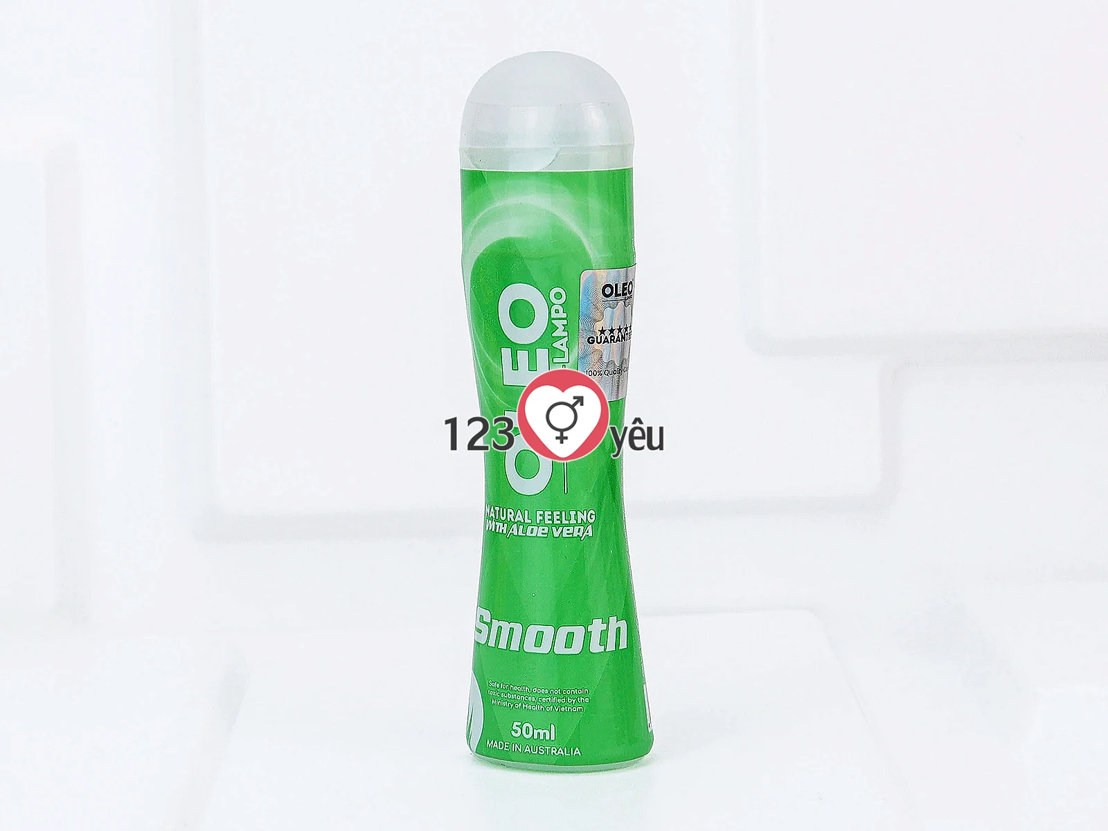 Gel bôi trơn gốc nước OLEO Smooth tinh chất nha đam tăng cảm giác mượt mà và dễ chịu khi quan hệ