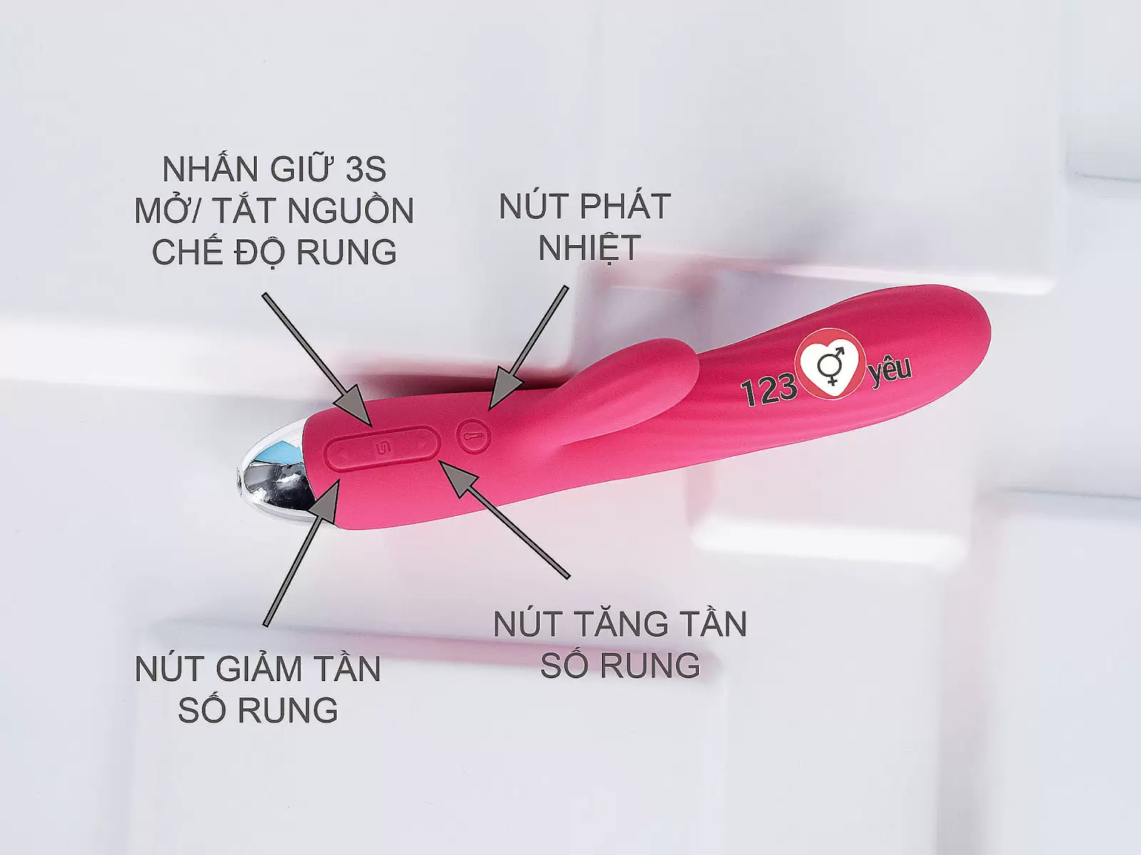 Máy mát xa điểm G cao cấp 7 chế độ rung Svakom Angel sưởi ấm