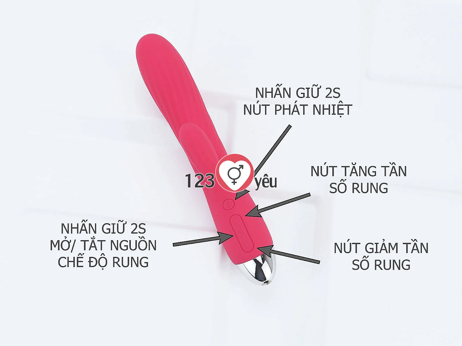Máy mát xa điểm G cao cấp 5 chế độ rung Svakom Angel sưởi ấm