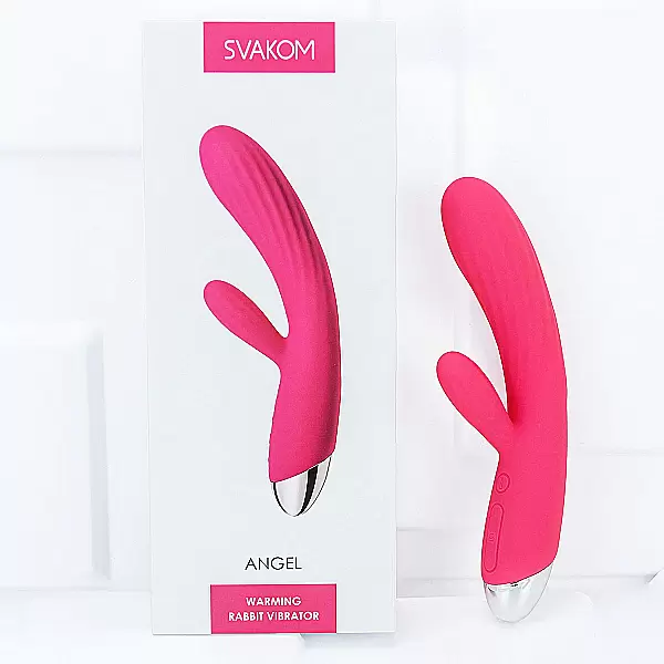 Máy mát xa điểm G cao cấp 5 chế độ rung Svakom Angel sưởi ấm