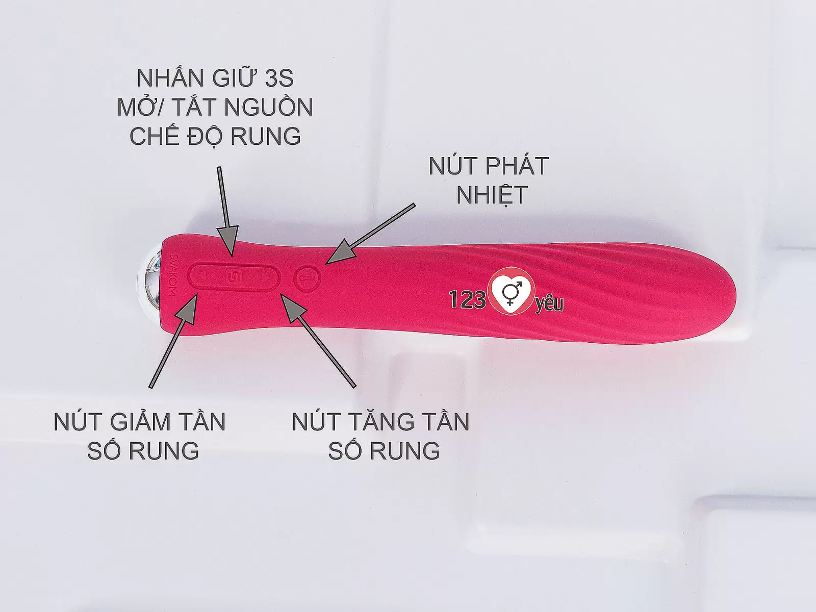 Máy mát xa điểm G cao cấp Svakom Anya rung 5 chế độ hàng USA
