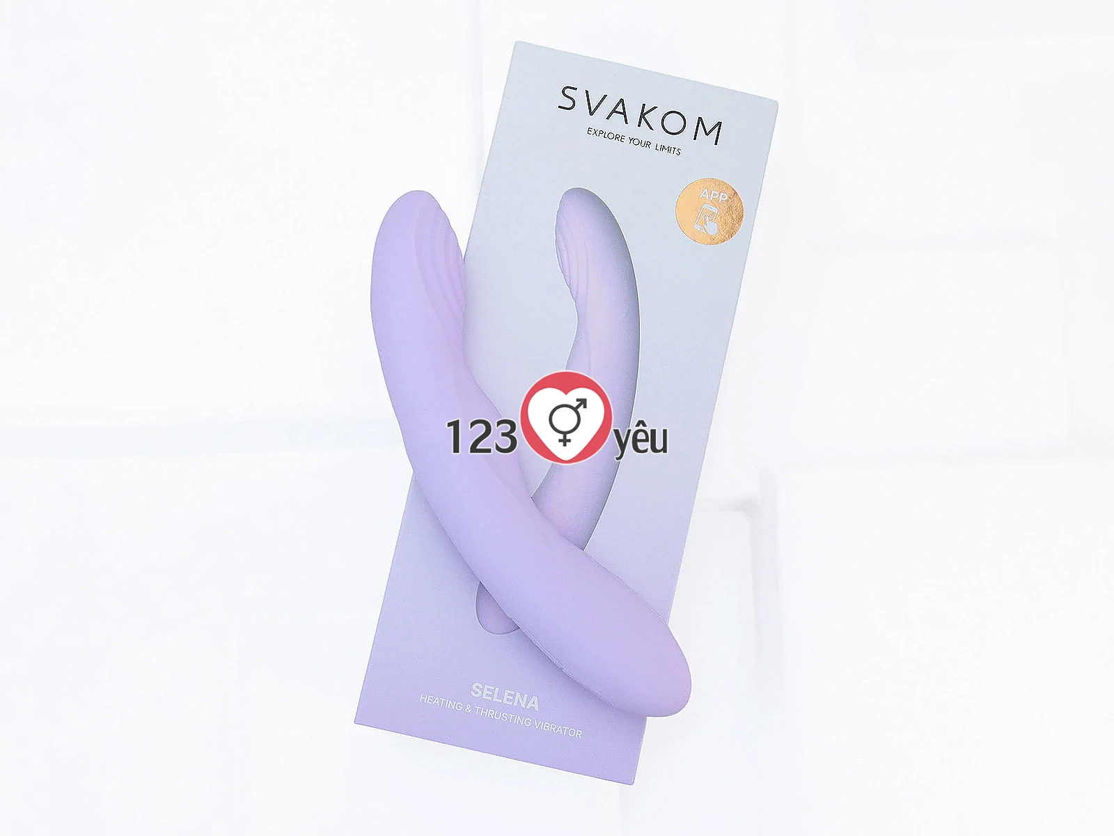 Máy massage SVAKOM Selena rung thụt sưởi ấm điều khiển App cao cấp