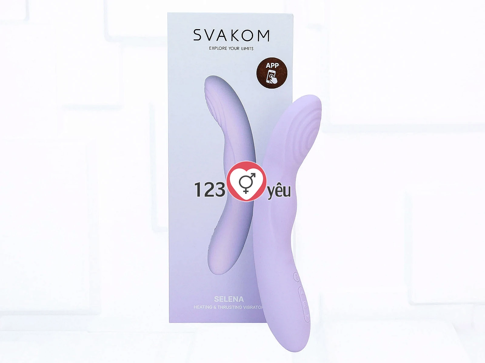 Máy massage SVAKOM Selena rung thụt sưởi ấm điều khiển App cao cấp