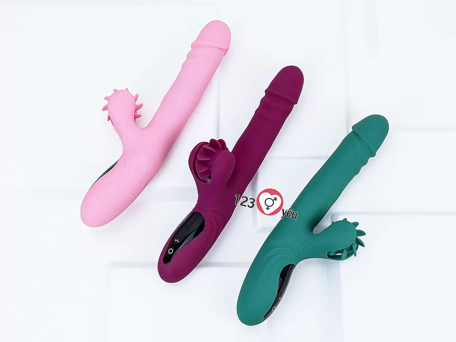 Máy massage Yeain Vibrators xoay – thụt – rung – liếm – sưởi ấm cảm ứng