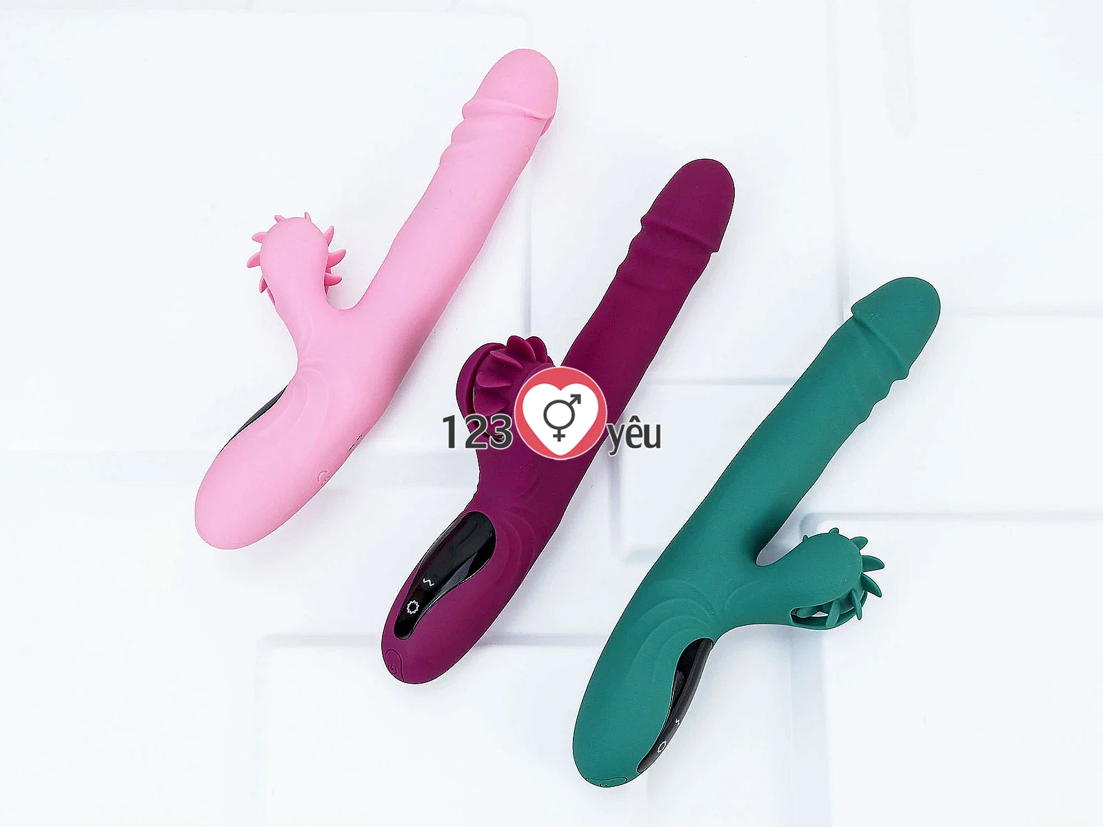 Máy massage Yeain Vibrators xoay – thụt – rung – liếm – sưởi ấm cảm ứng