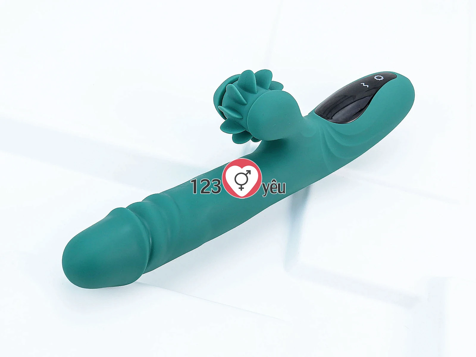 Máy massage Yeain Vibrators xoay – thụt – rung – liếm – sưởi ấm cảm ứng