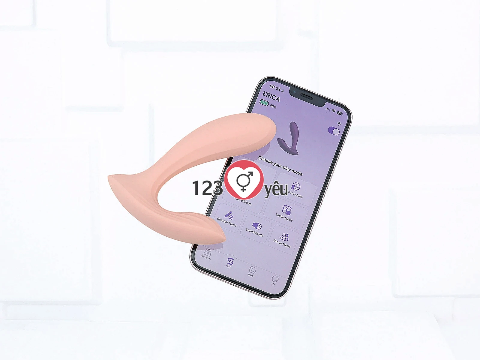 Máy mát xa kích hậu Svakom Erica điều khiển bằng App