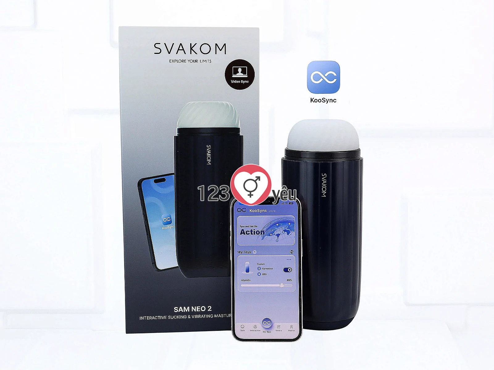 Âm đạo giả Svakom Sam Neo 2 chính hãng US