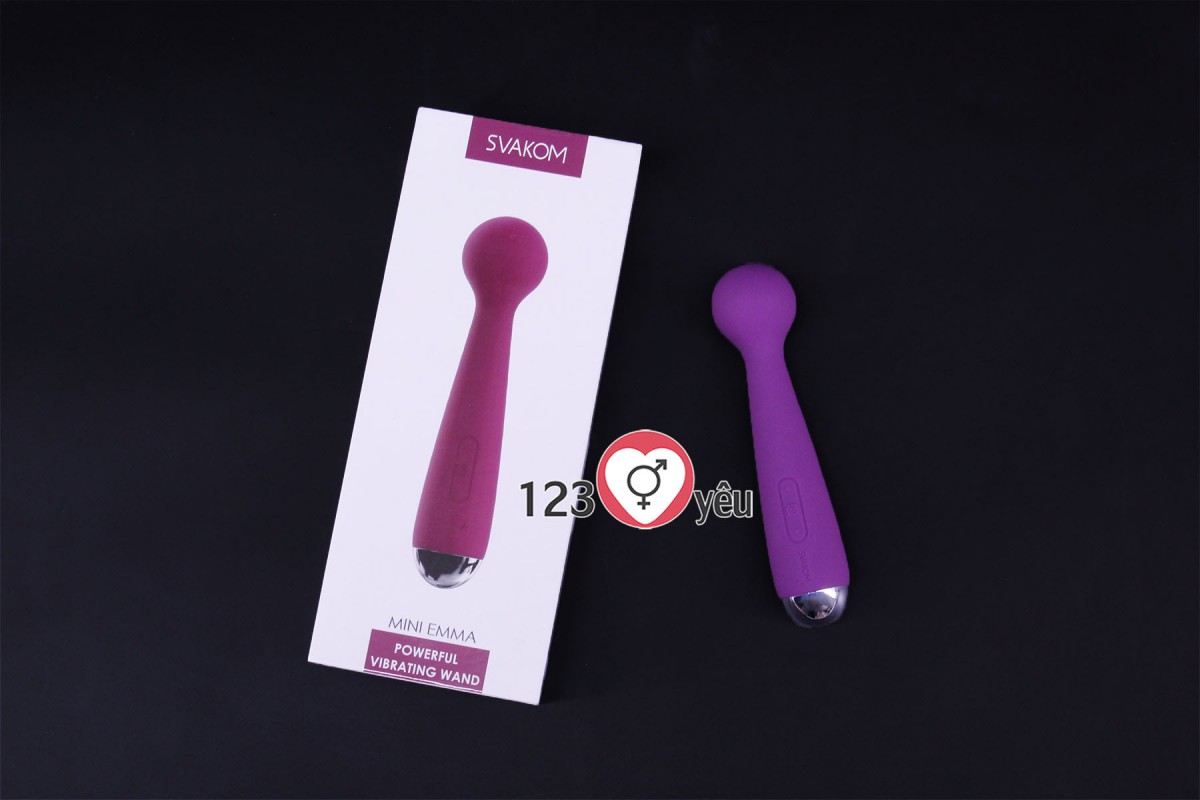 Máy massage điểm G Svakom Mini Emma 6 chế độ rung pin sạc 3