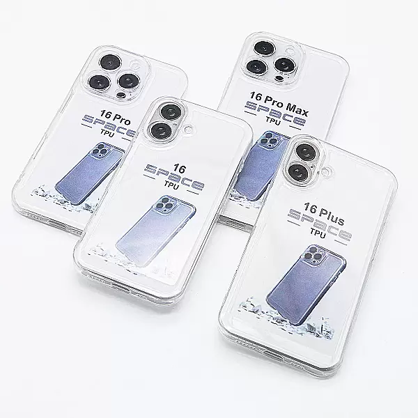 Ốp lưng TPU Space trong suốt cho iPhone 16