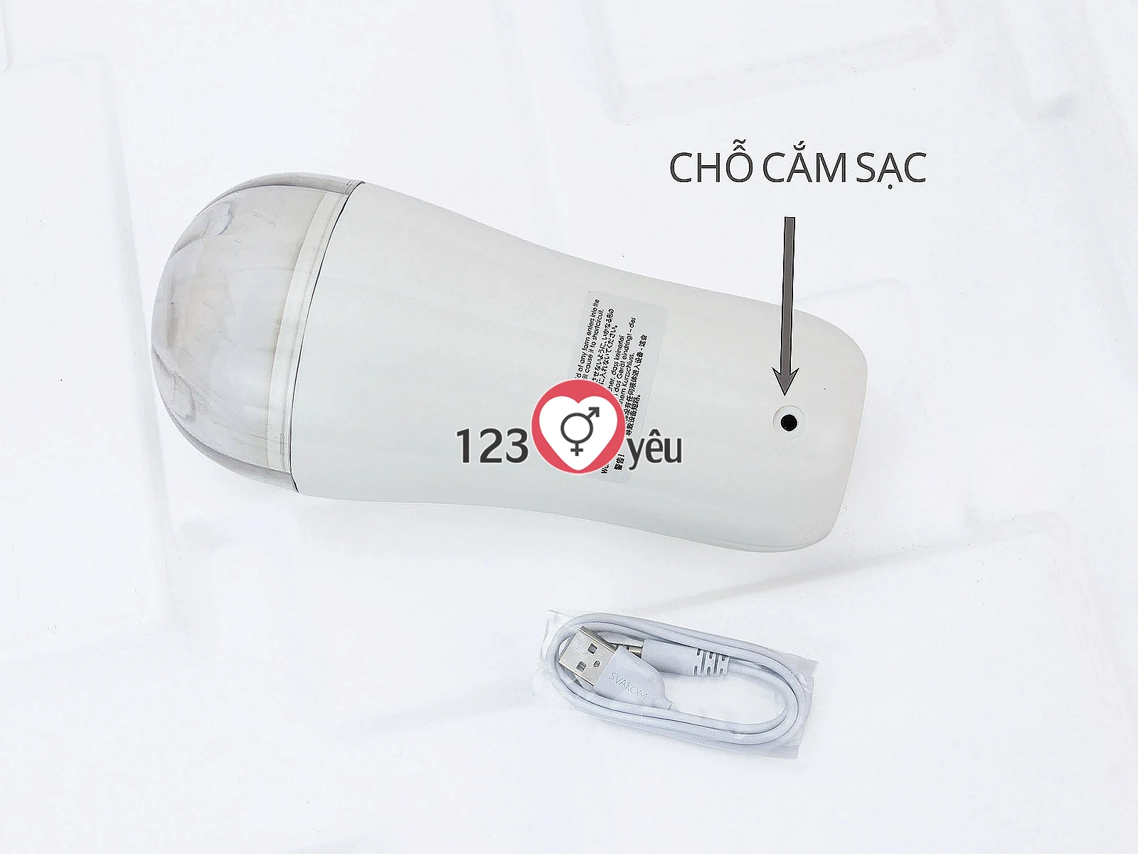 Âm đạo giả ngụy trang Svakom Robin pin sạc