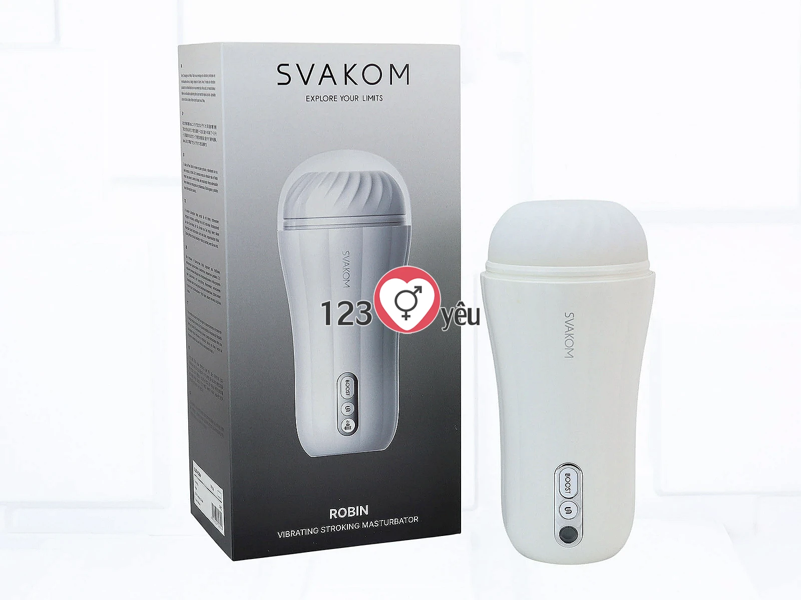 Âm đạo giả ngụy trang Svakom Robin pin sạc