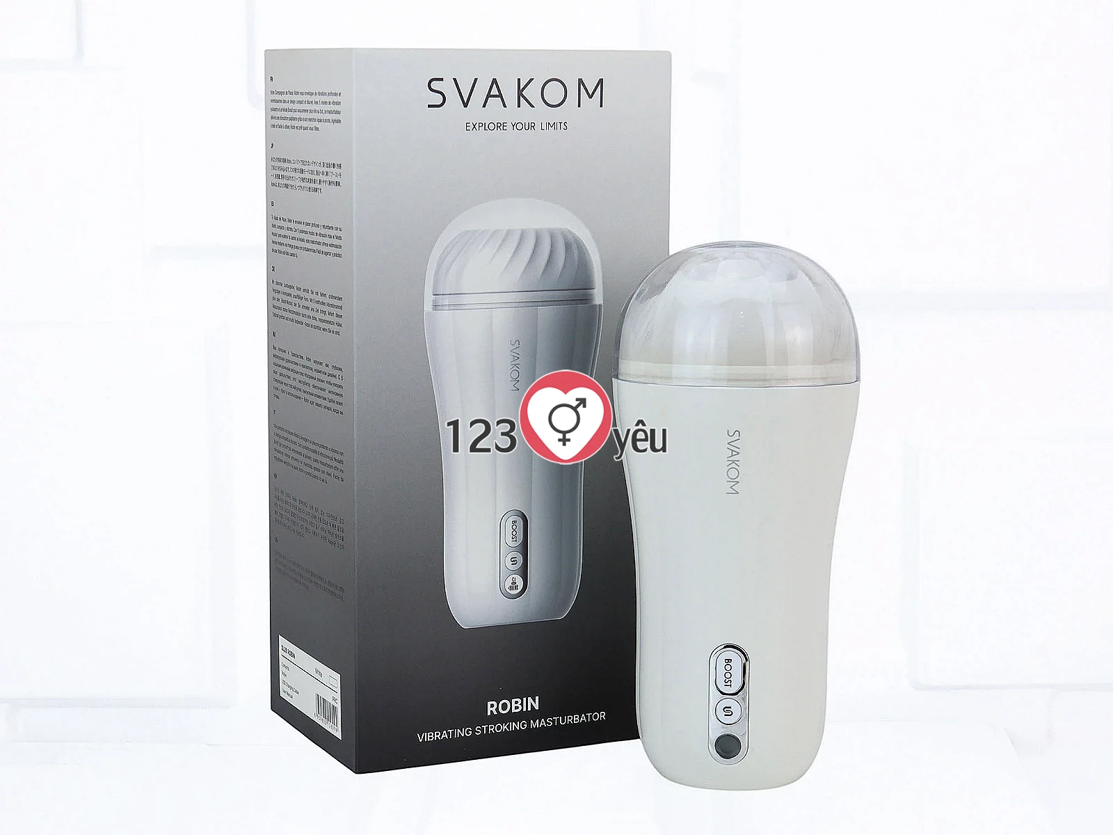 Âm đạo giả ngụy trang Svakom Robin pin sạc