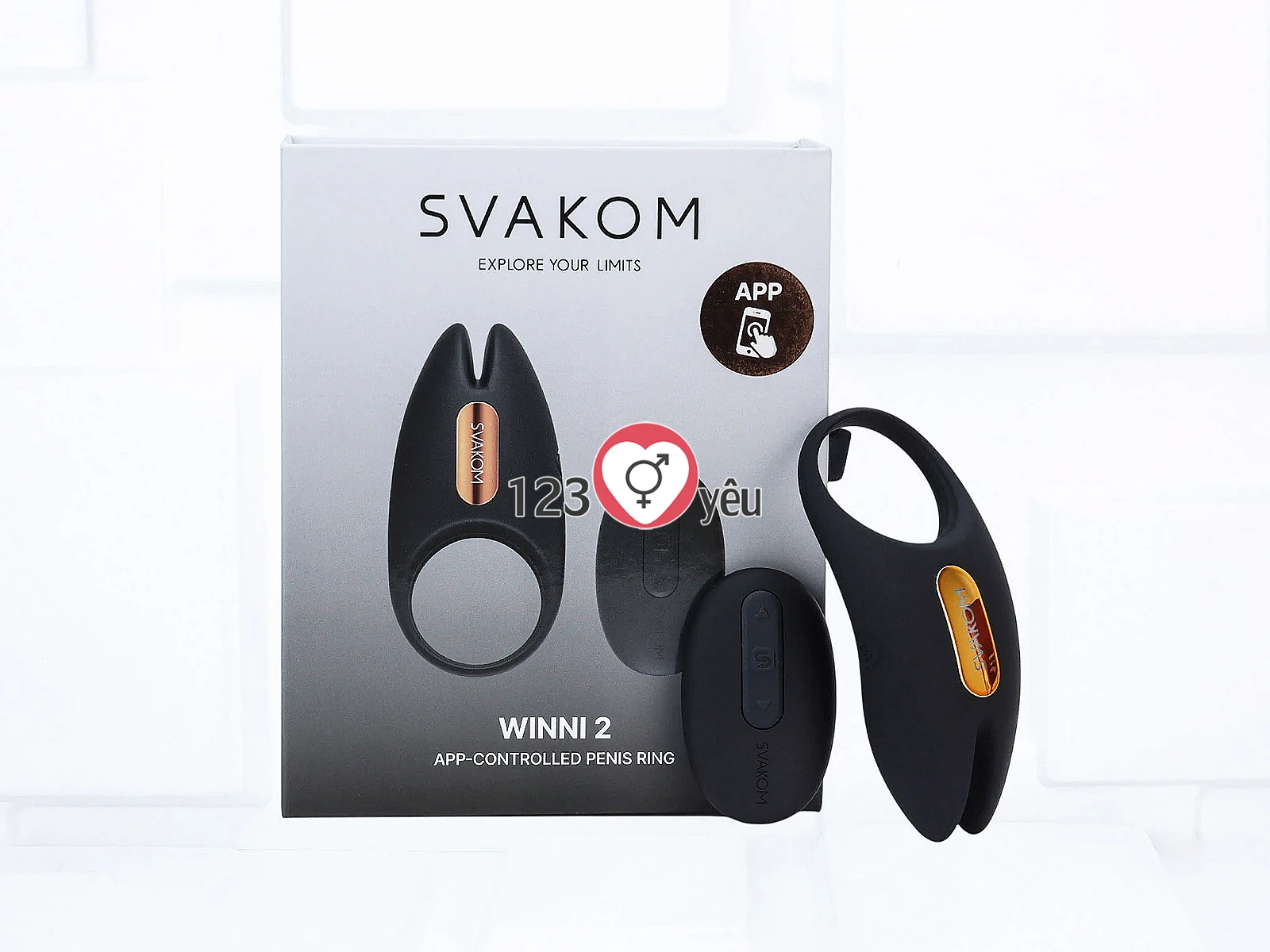 Vòng đeo dương vật Svakom Winni 2 pin sạc chuẩn USA