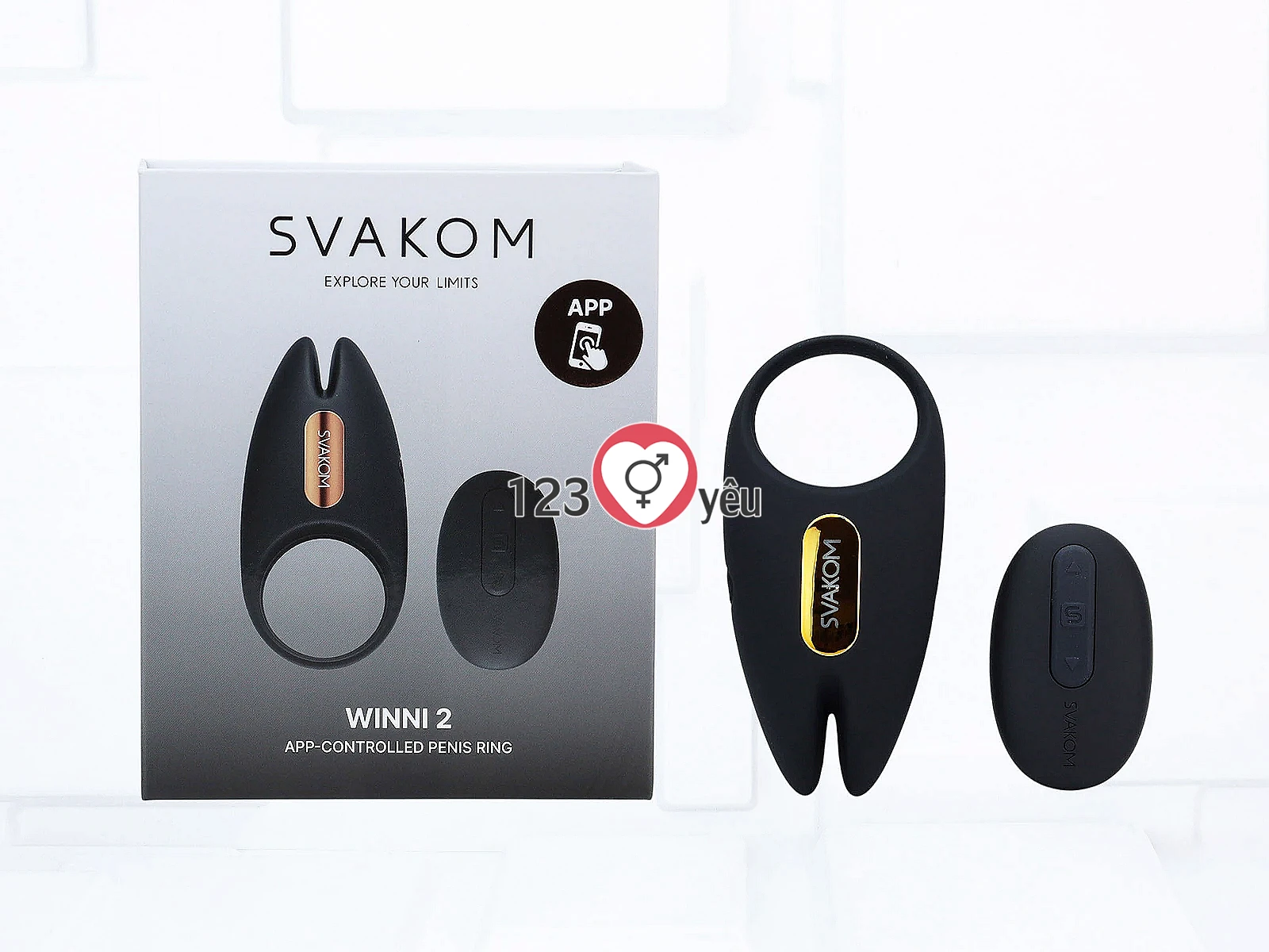 Vòng đeo dương vật Svakom Winni 2 pin sạc chuẩn USA