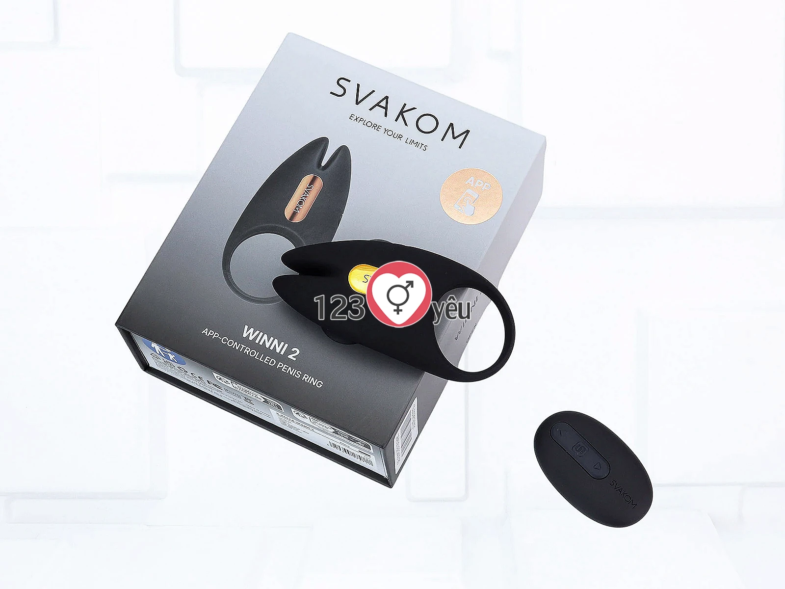 Vòng đeo dương vật Svakom Winni 2 pin sạc chuẩn USA
