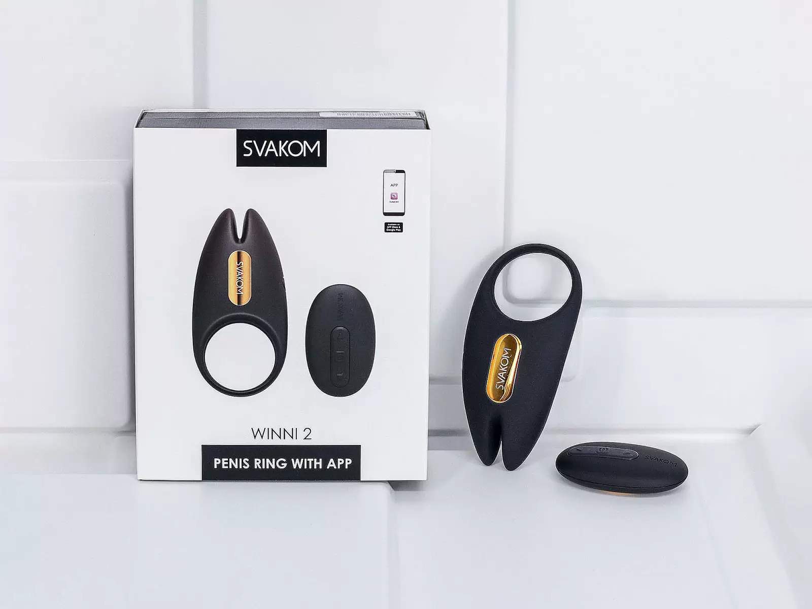 V&ograve;ng đeo dương vật Svakom Winni 2 pin sạc chuẩn USA