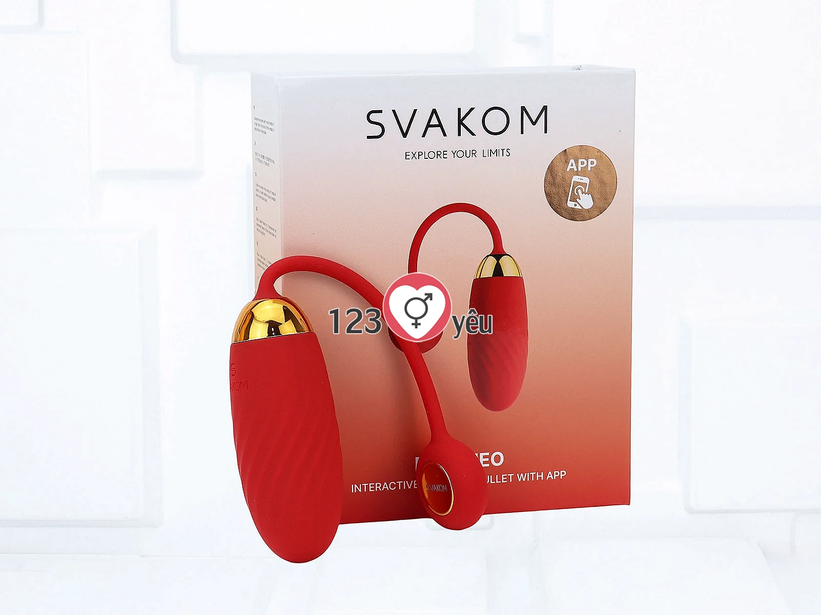 Trứng rung tình yêu Svakom Ella Neo điều khiển Smartphone