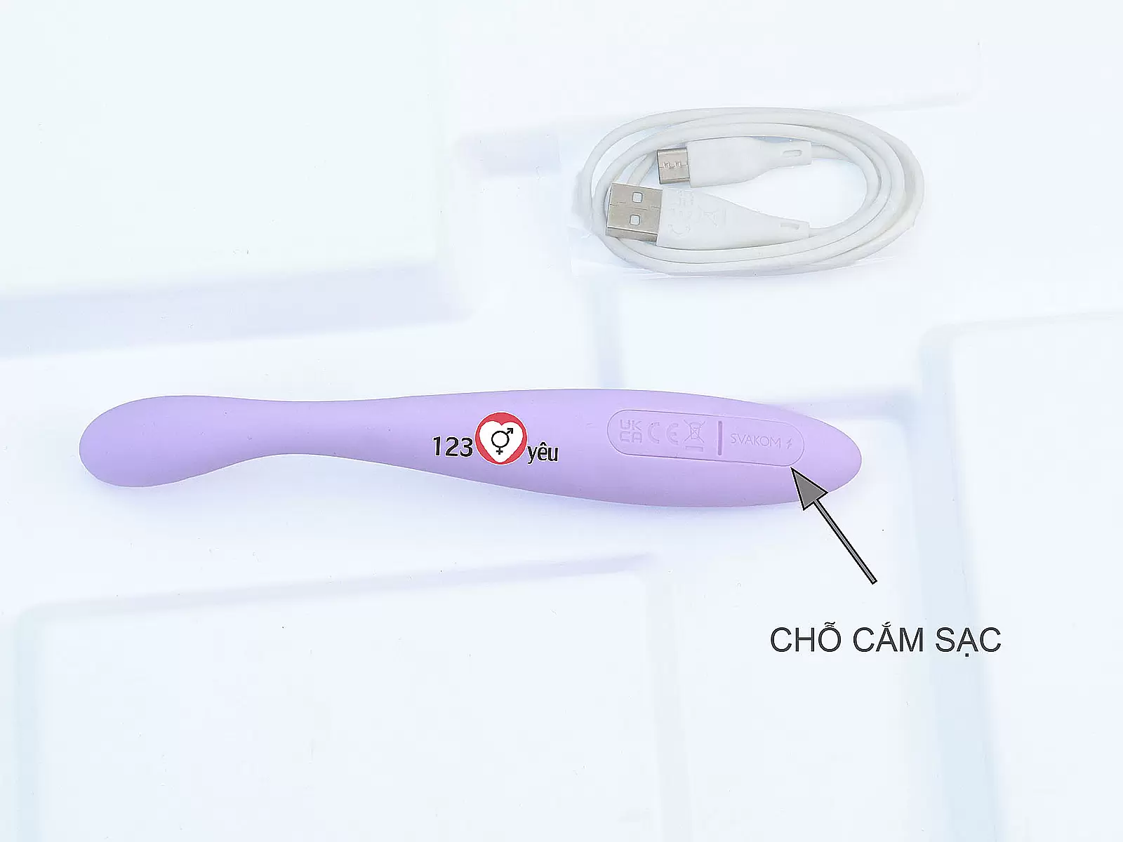 Máy massage ngón tay Svakom CiCi 2 điều khiển từ xa qua App điện thoại