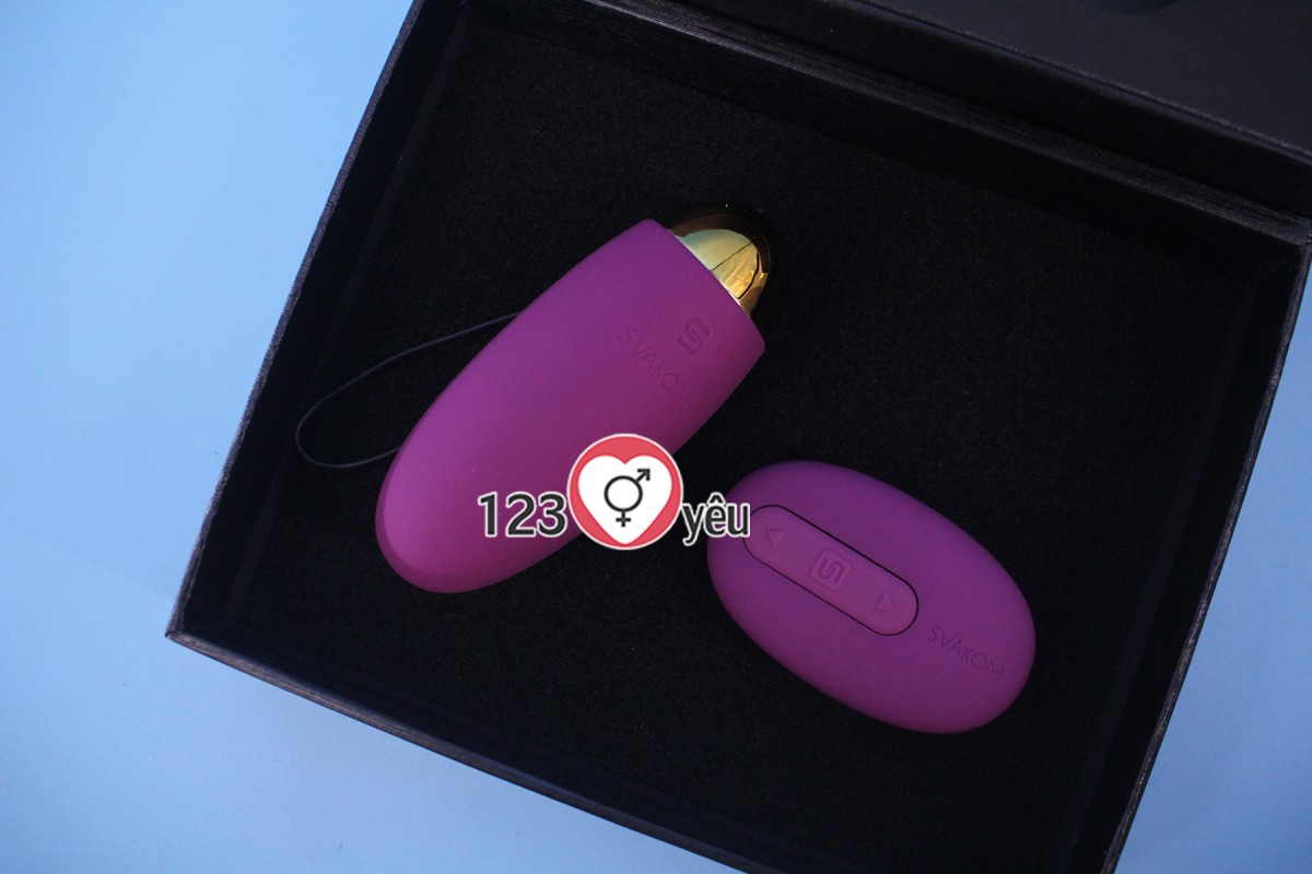 Sex toy trứng rung tình yêu cao cấp Svakom ELVA nhập khẩu USA 3