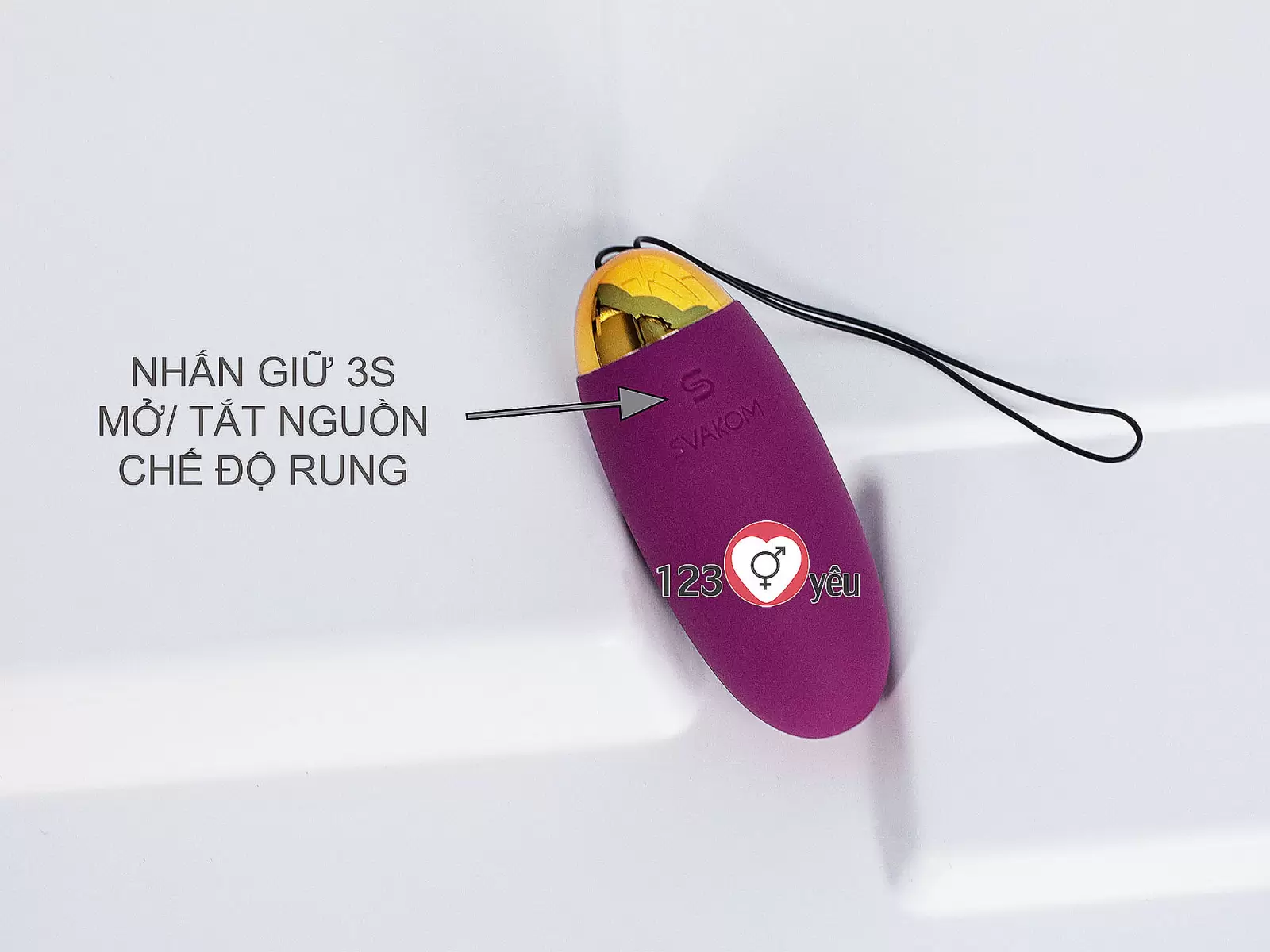 Trứng rung Svakom ELVA 6 chế độ rung điều khiển từ xa