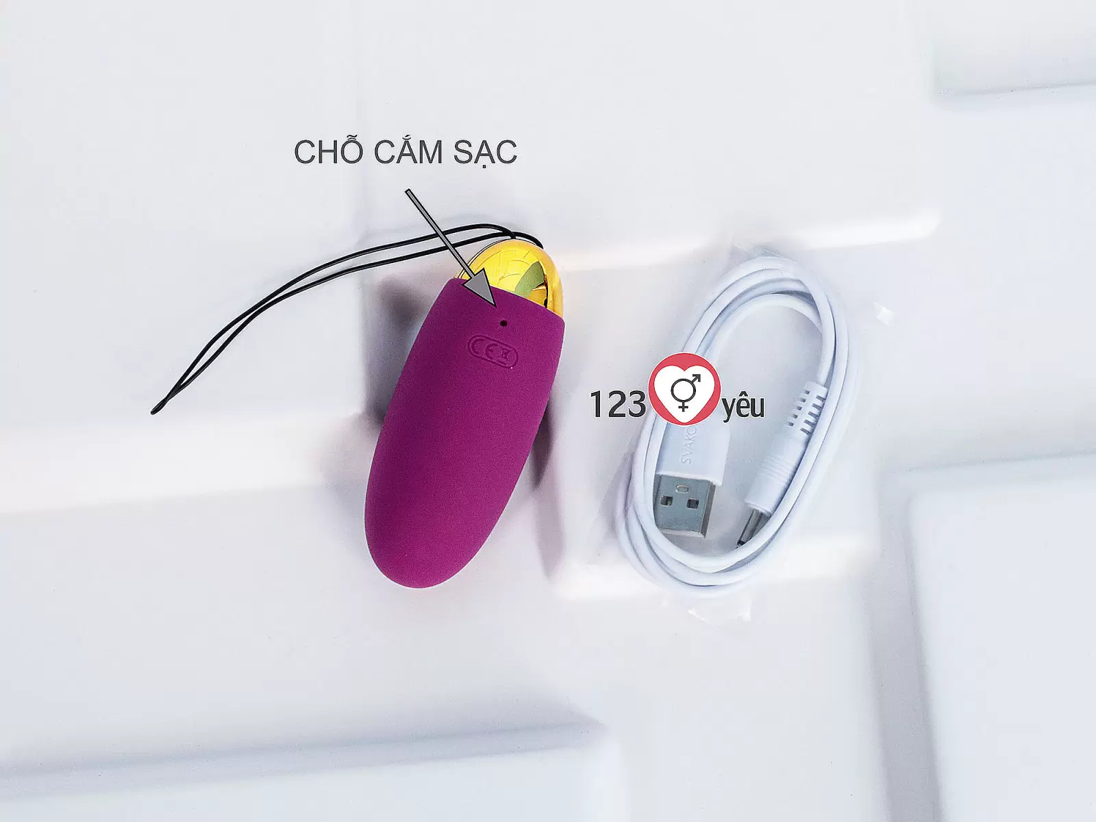Trứng rung Svakom ELVA 6 chế độ rung điều khiển từ xa