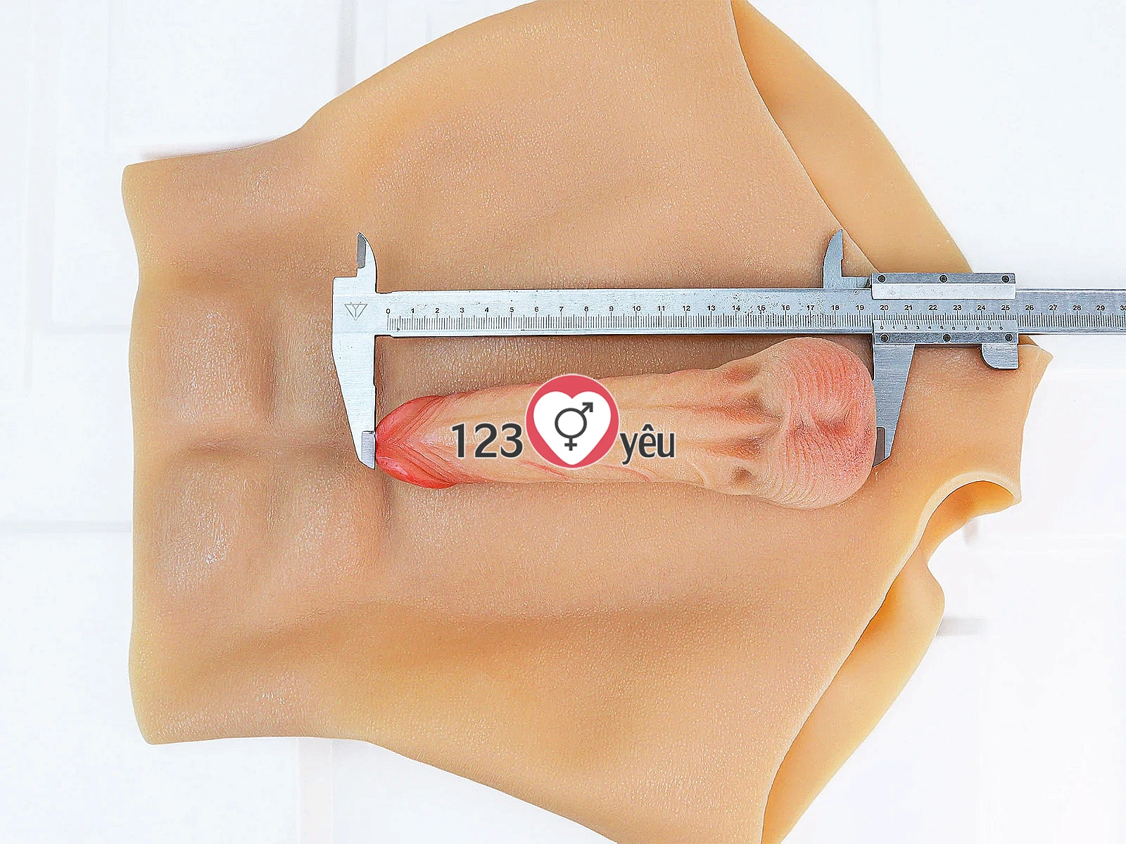 Dương vật giả có đế 2 đầu kích thích