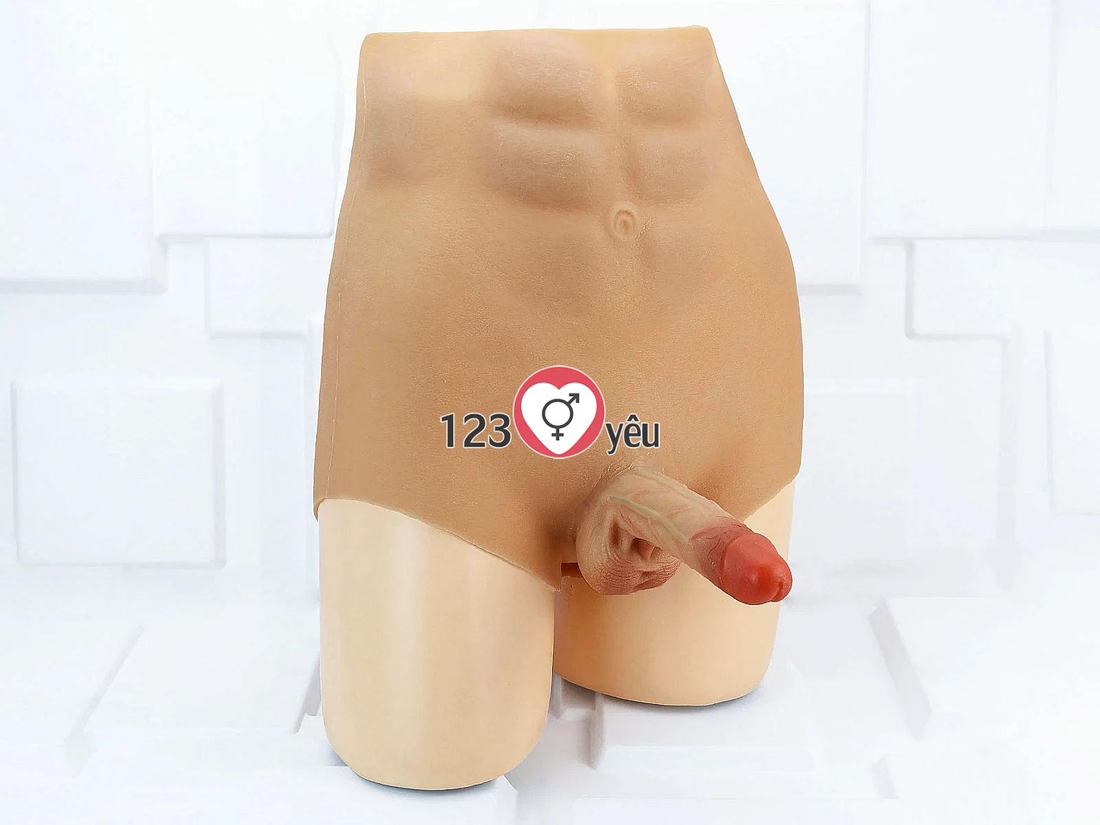 Dương vật giả có đế 2 đầu kích thích