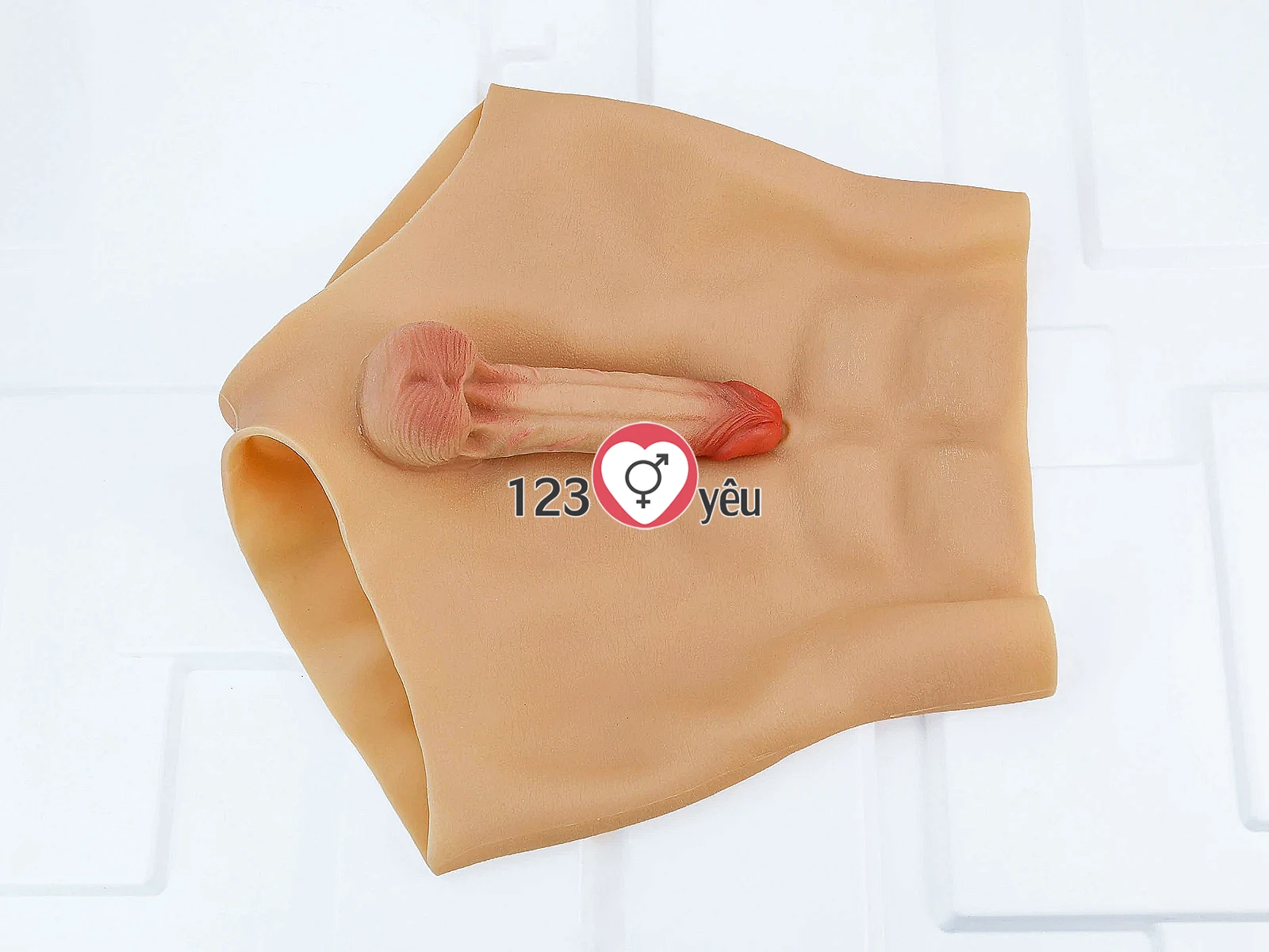 Dương vật giả có đế 2 đầu kích thích