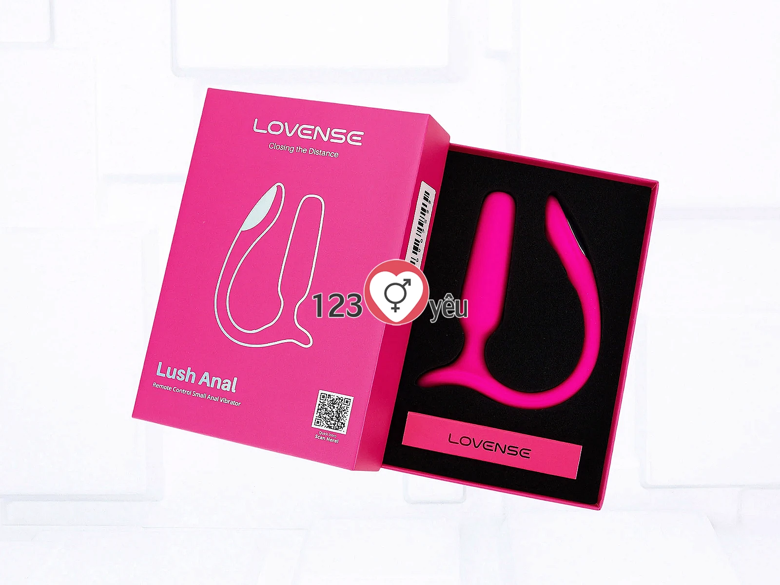 Máy rung hậu môn Lovense Lush Anal điều khiển qua điện thoại