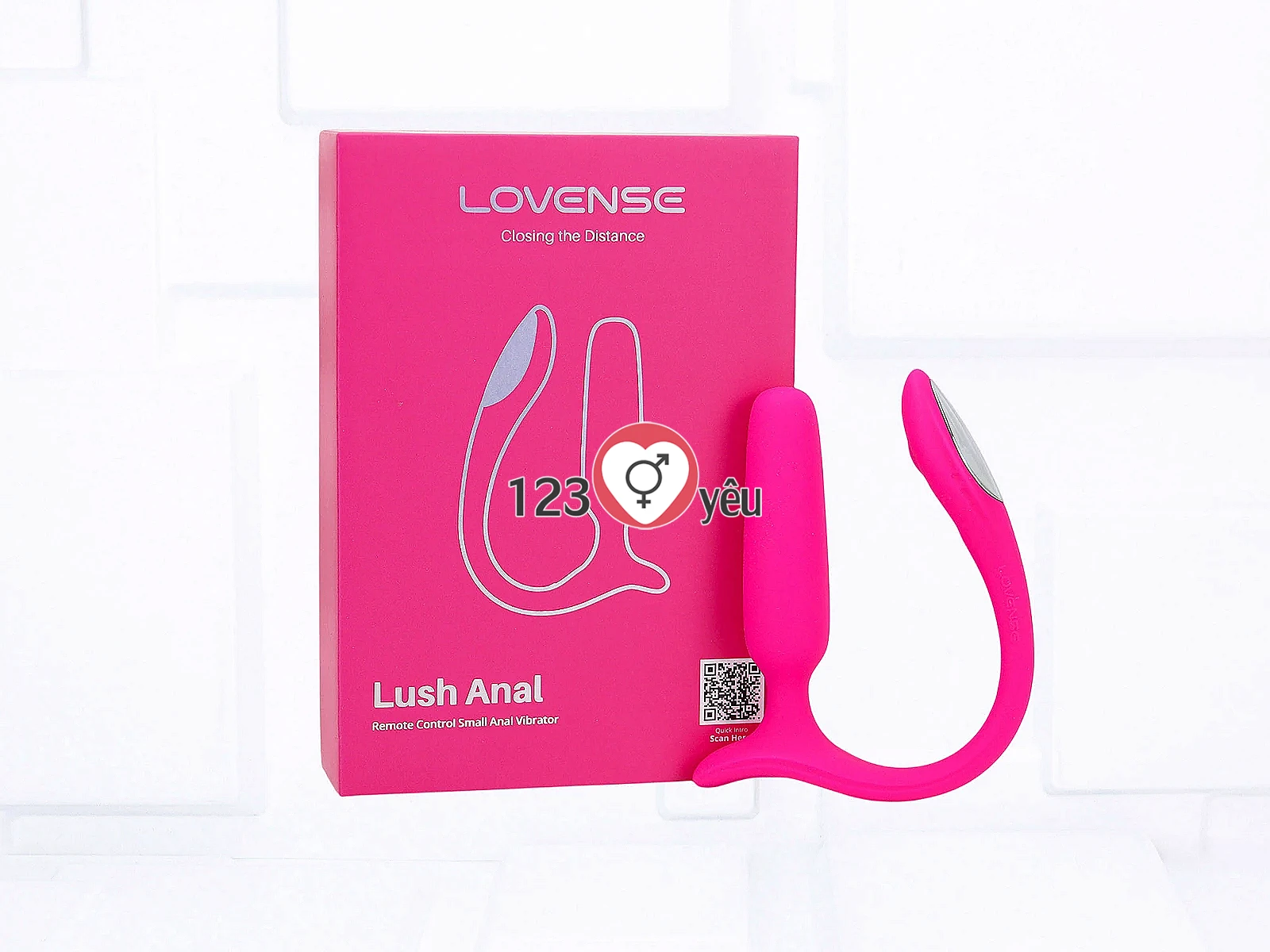 Máy rung hậu môn Lovense Lush Anal điều khiển qua điện thoại