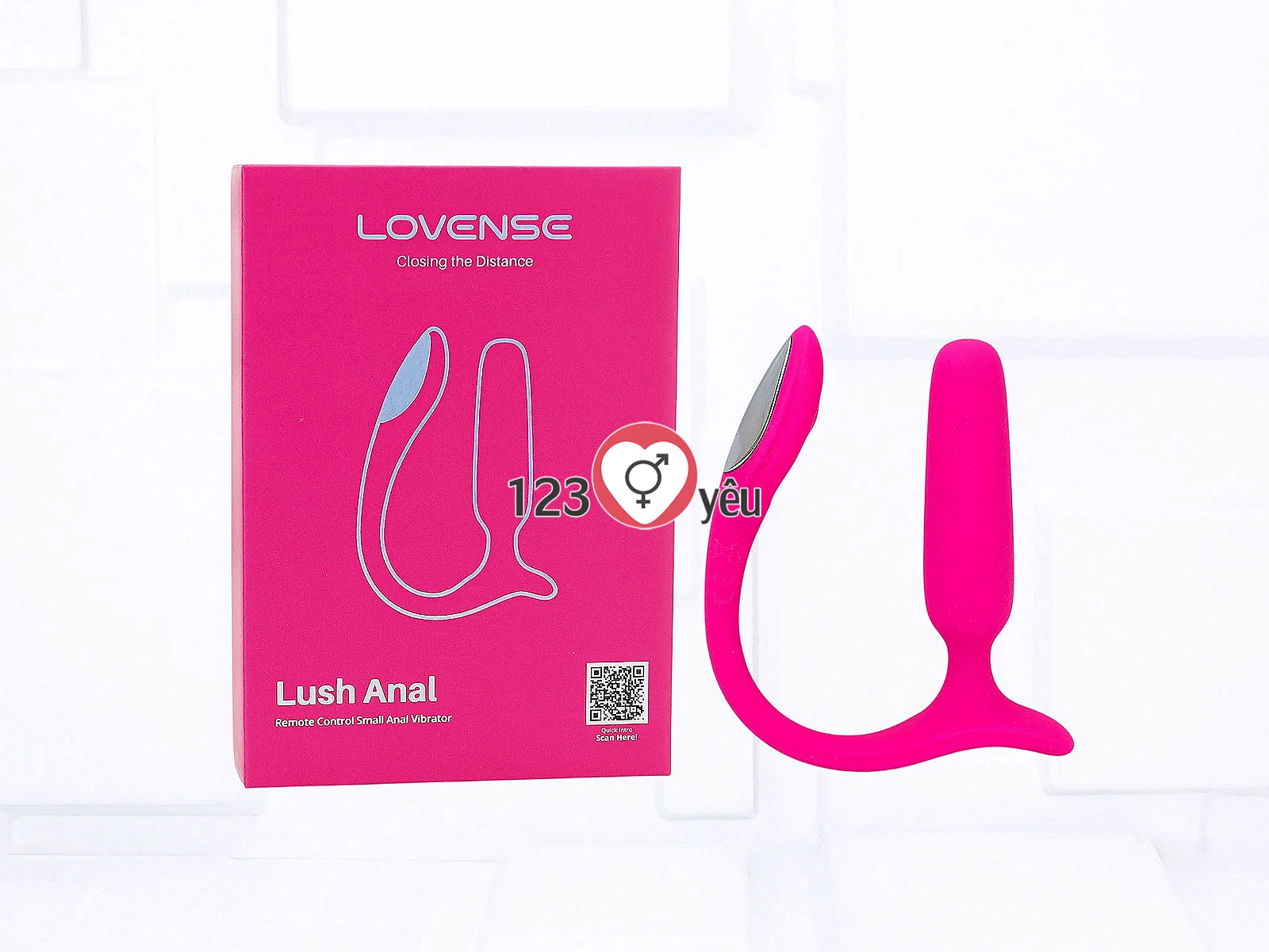 Máy rung hậu môn Lovense Lush Anal điều khiển qua điện thoại