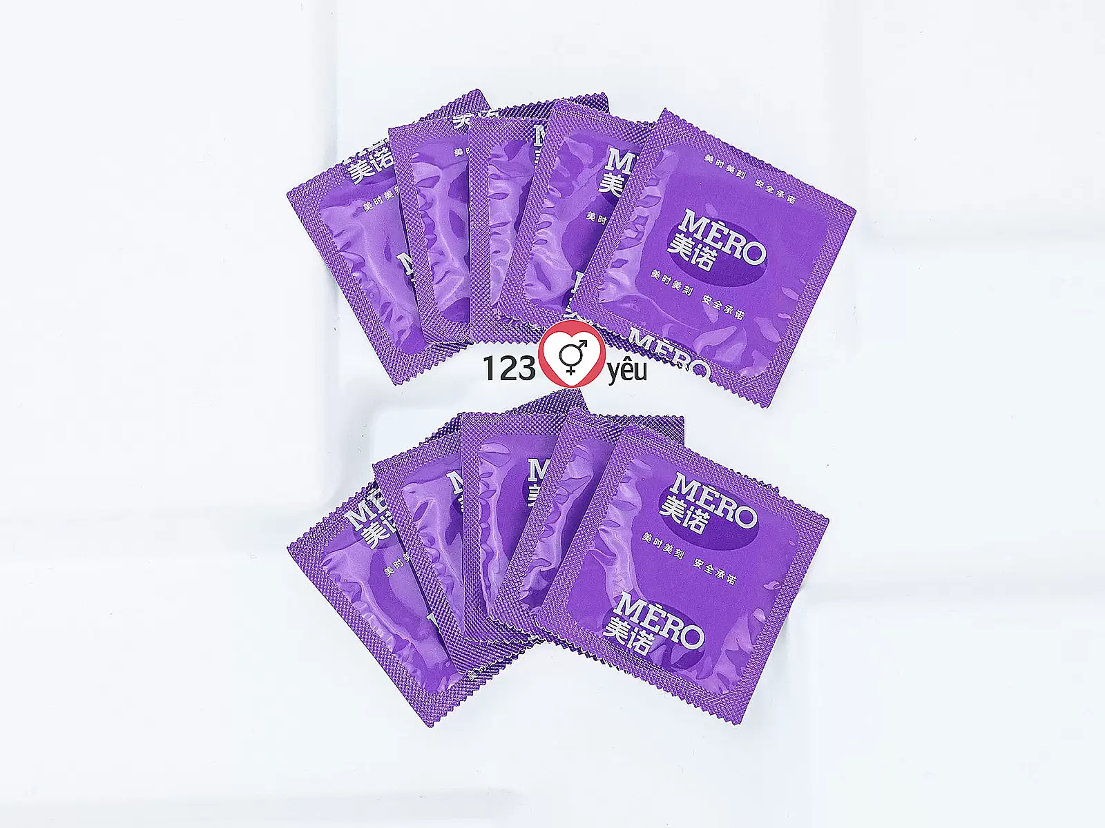 Bao cao su MERO 001 Invisible Ultra-Thin siêu mỏng, cảm giác chân thật tối đa