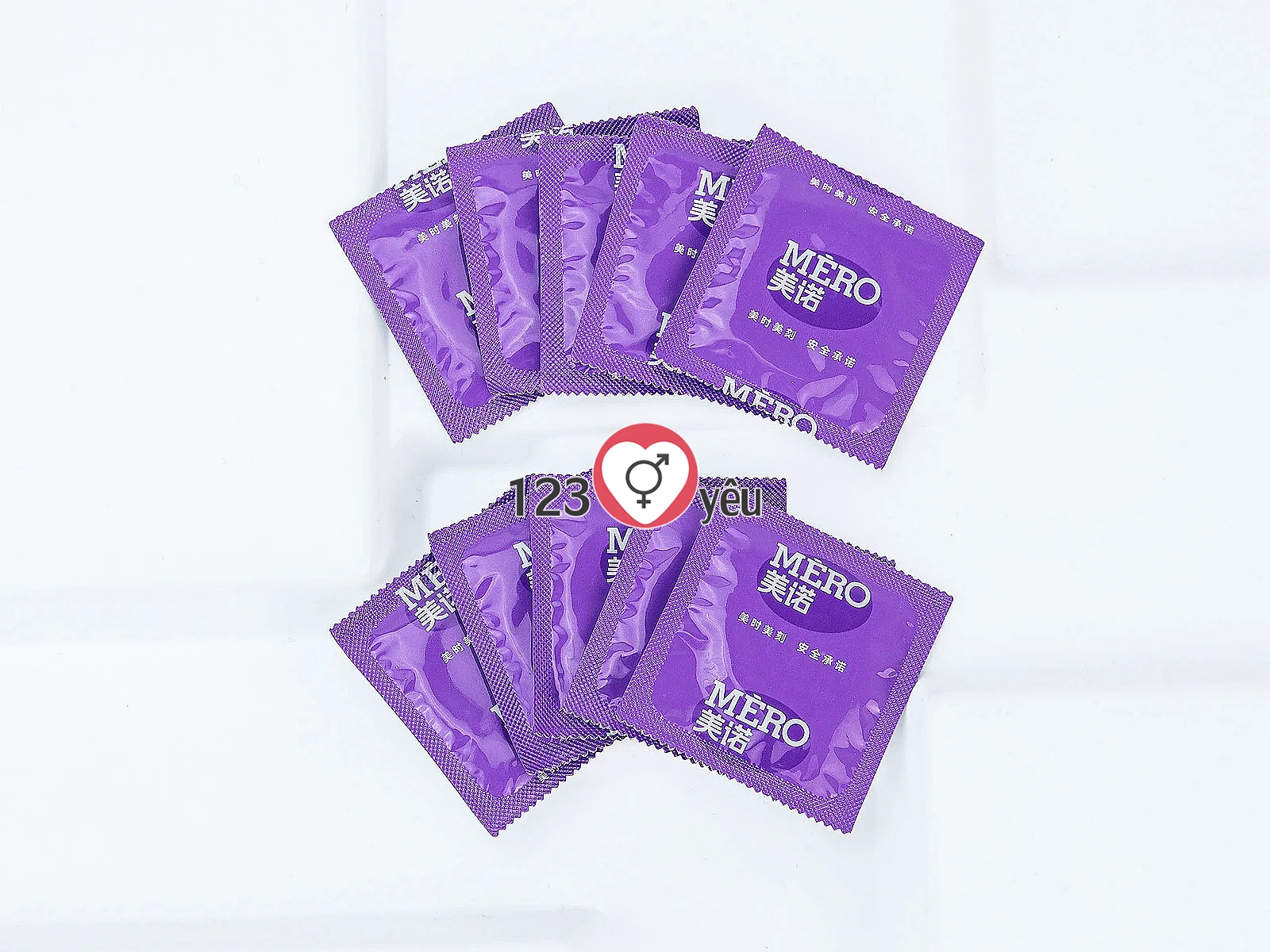 Bao cao su MERO 001 Invisible Ultra-Thin siêu mỏng, cảm giác chân thật tối đa